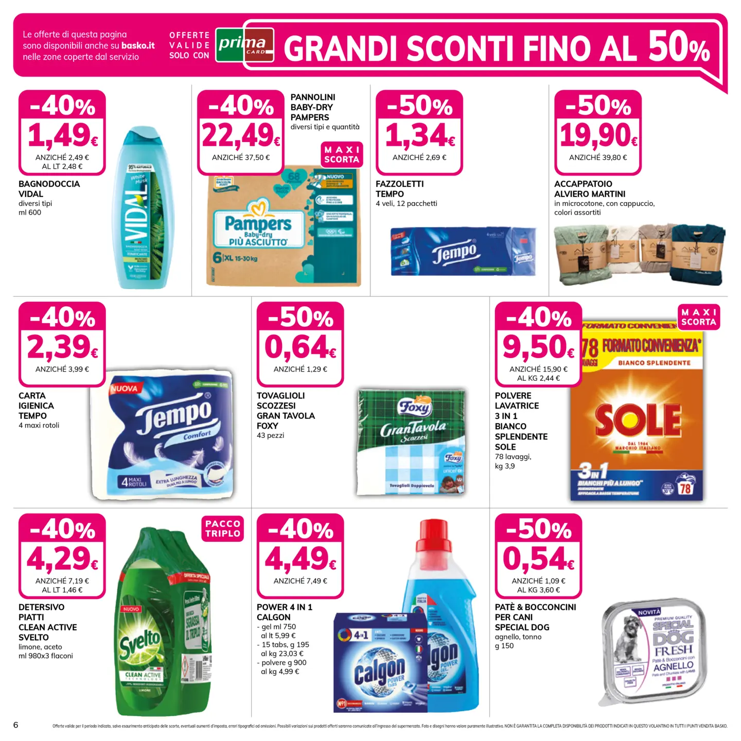 basko - Volantino Basko - Sconto 50% valido dal 13/01 al 26/01 - page: 6