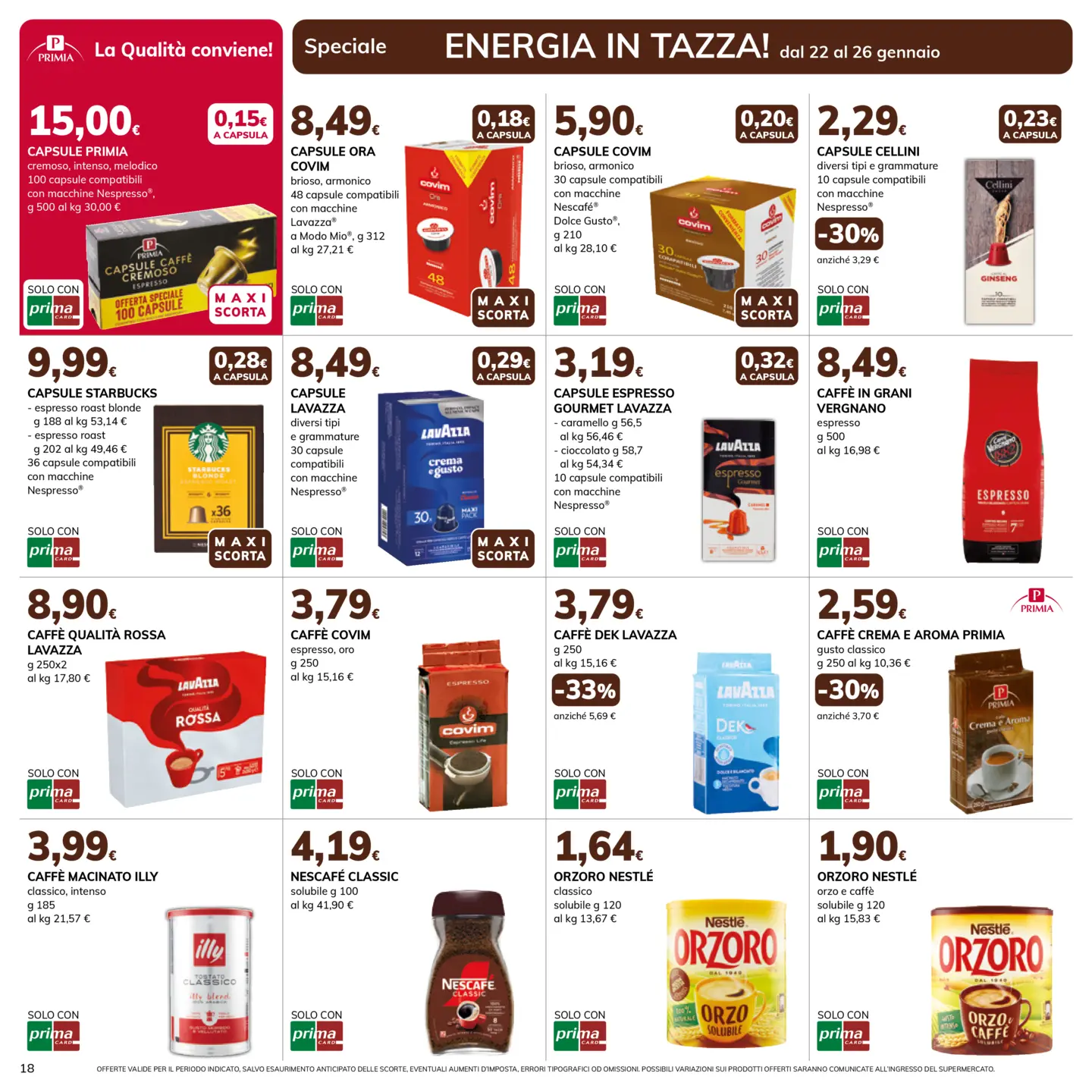 basko - Volantino Basko - Sottocosto Apertura Quarto valido dal 22/01 al 31/01 - page: 18