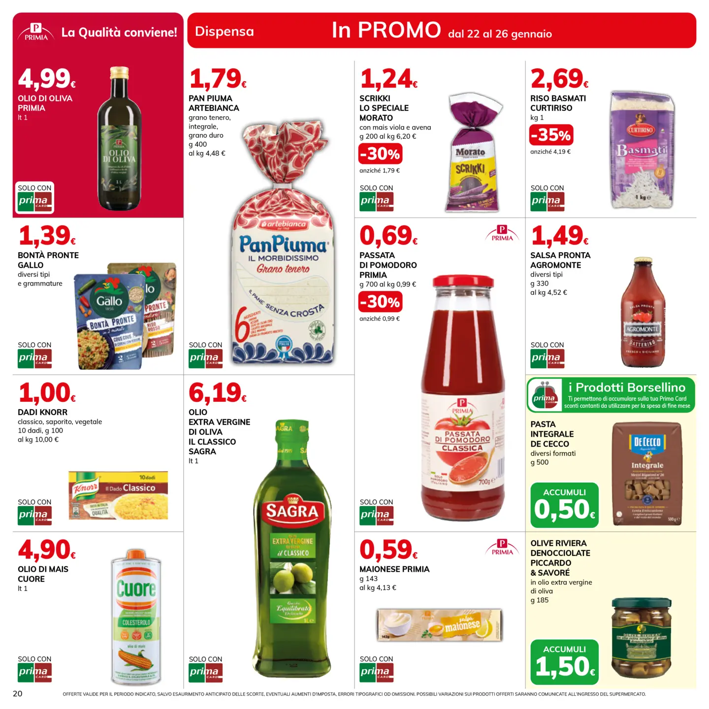 basko - Volantino Basko - Sottocosto Apertura Quarto valido dal 22/01 al 31/01 - page: 20