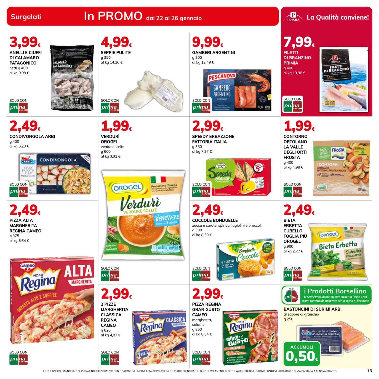 basko - Volantino Basko - Sottocosto Apertura Quarto valido dal 22/01 al 31/01 - page: 13