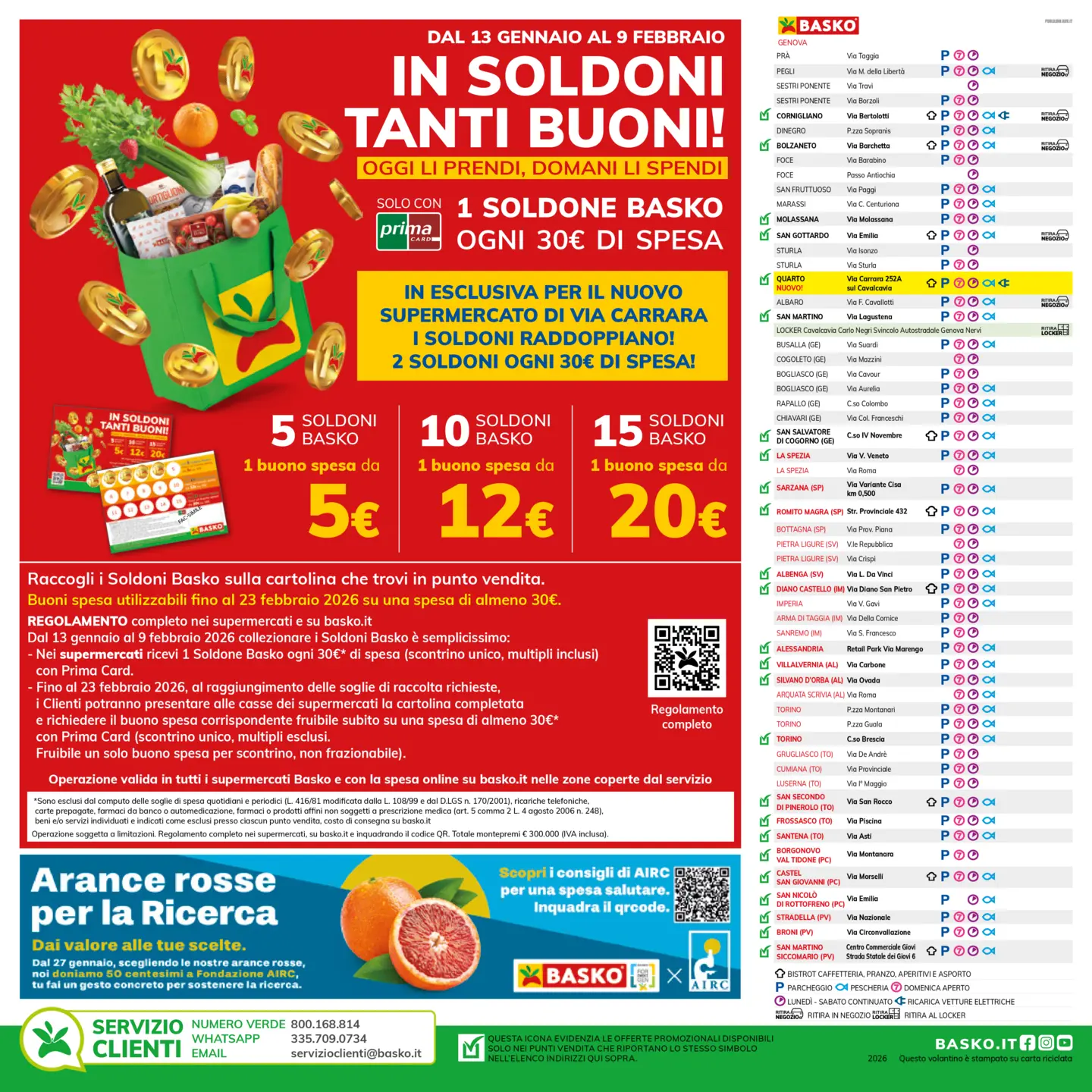 basko - Volantino Basko - Più Bassi valido dal 27/01 al 09/02 - page: 34