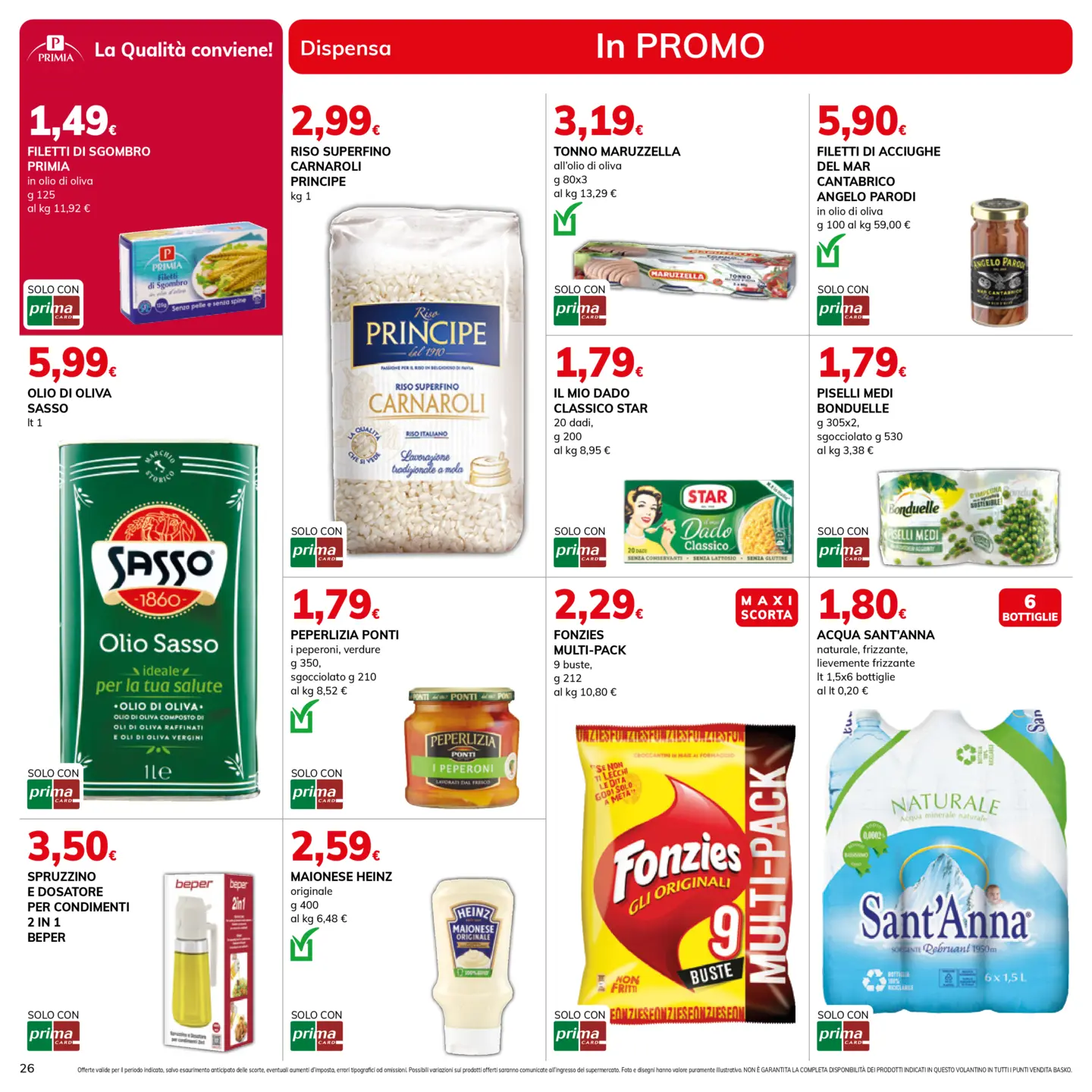 basko - Volantino Basko - Più Bassi valido dal 27/01 al 09/02 - page: 26