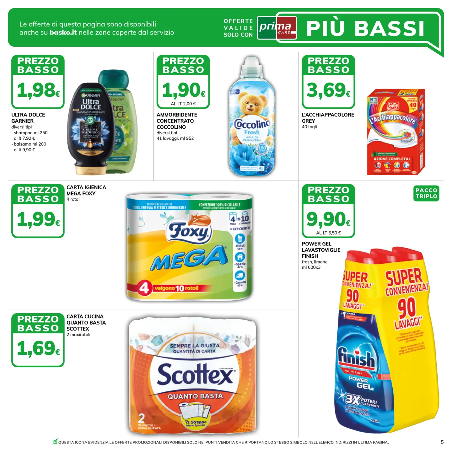 basko - Volantino Basko - Più Bassi valido dal 27/01 al 09/02 - page: 5