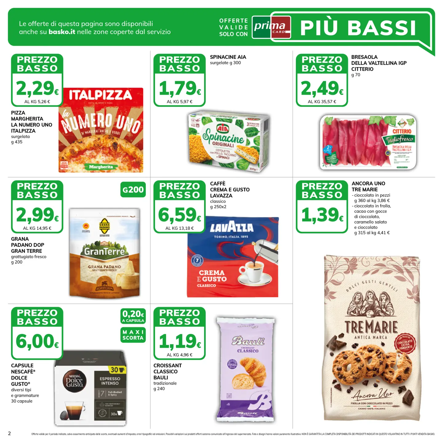 basko - Volantino Basko - Più Bassi valido dal 27/01 al 09/02 - page: 2