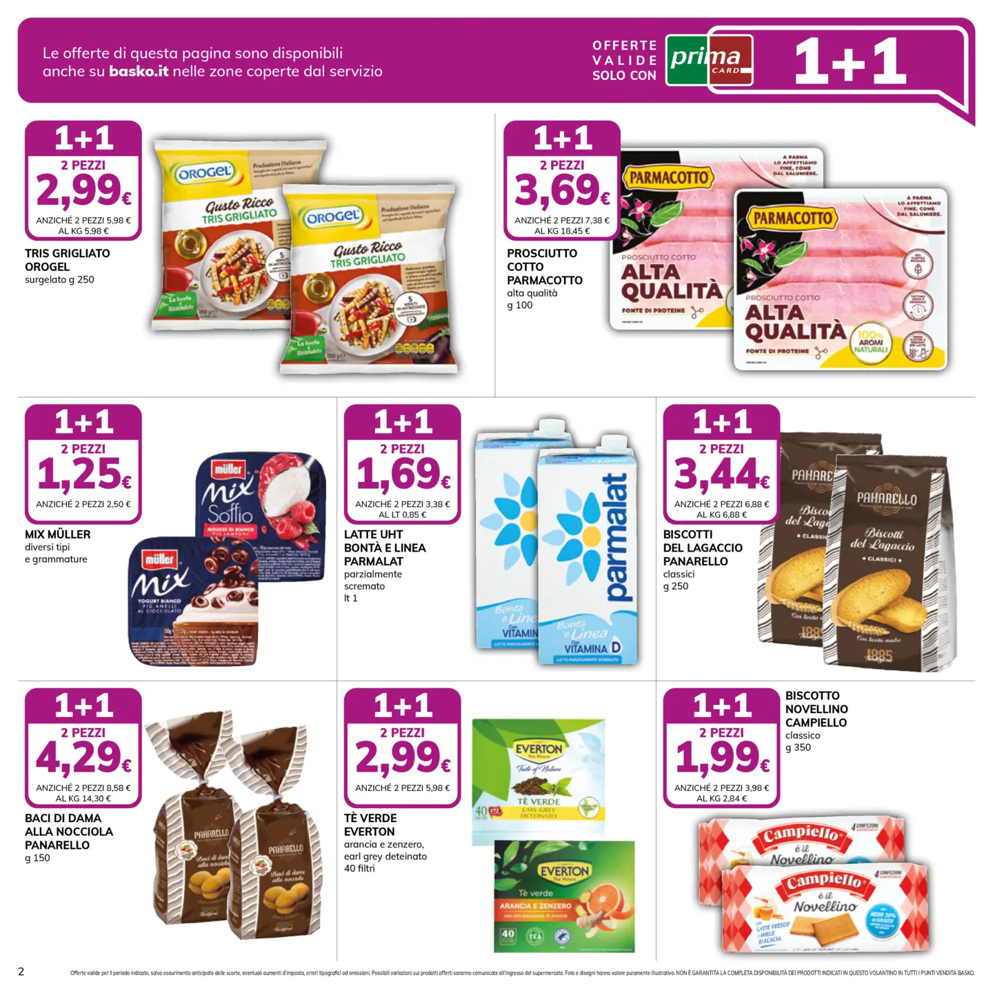 basko - Volantino Basko - Promo 1+1 valido dal 10/02/2026 al 23/02/2026 - page: 2