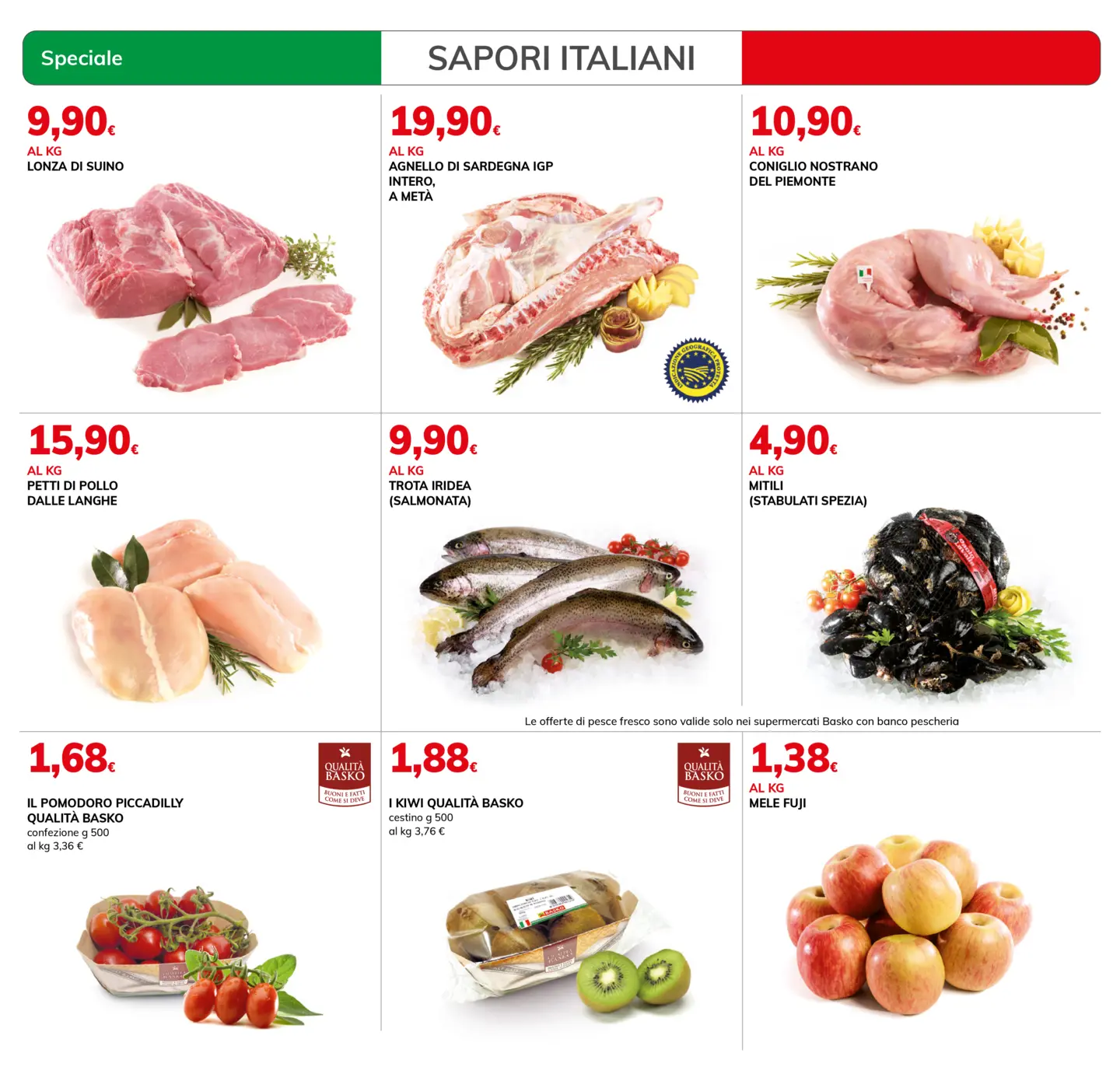 basko - Volantino Basko - Sapori Italiani valido dal 03/03/2026 al 16/03/2026 - page: 3