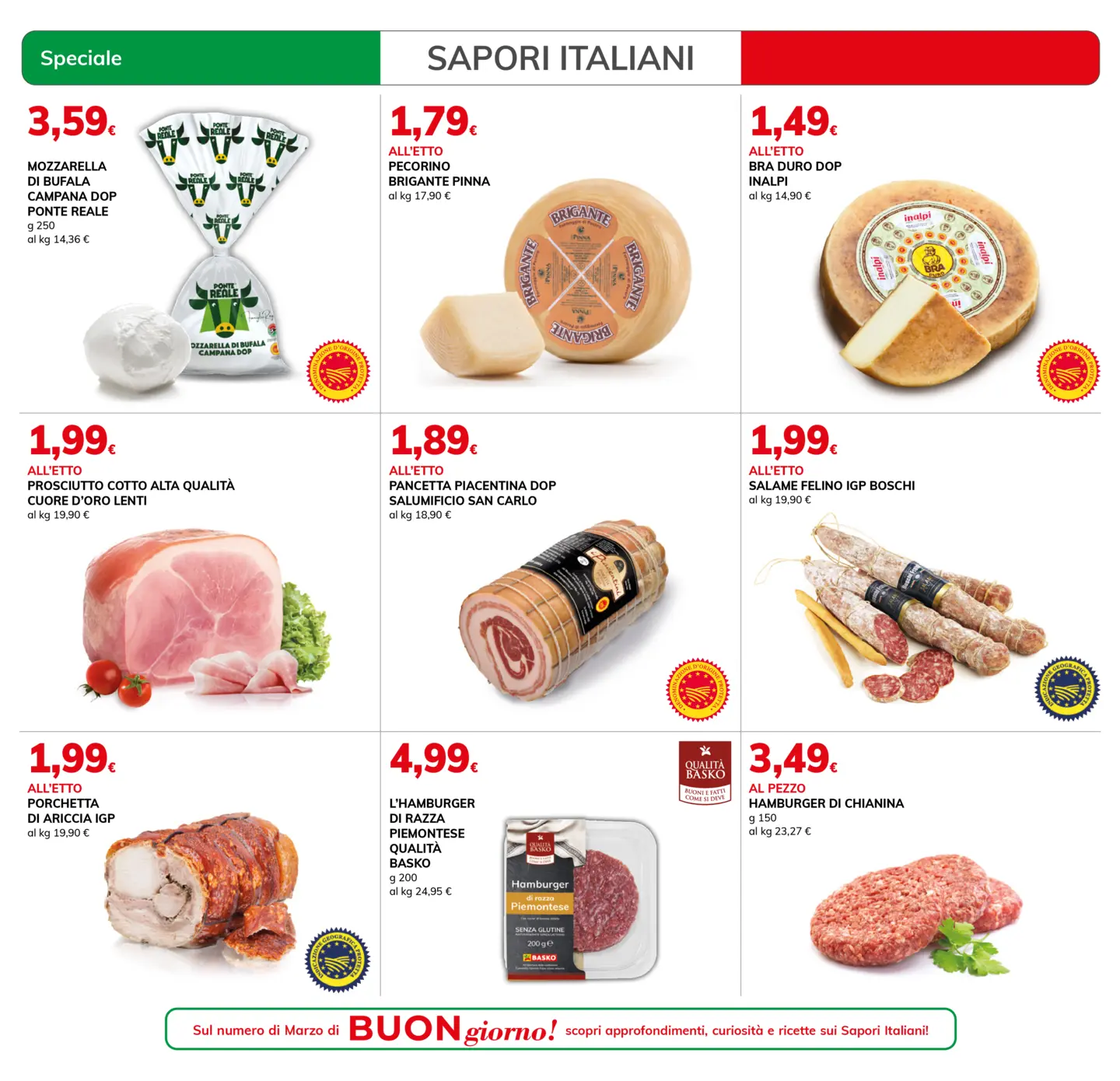 basko - Volantino Basko - Sapori Italiani valido dal 03/03/2026 al 16/03/2026 - page: 2