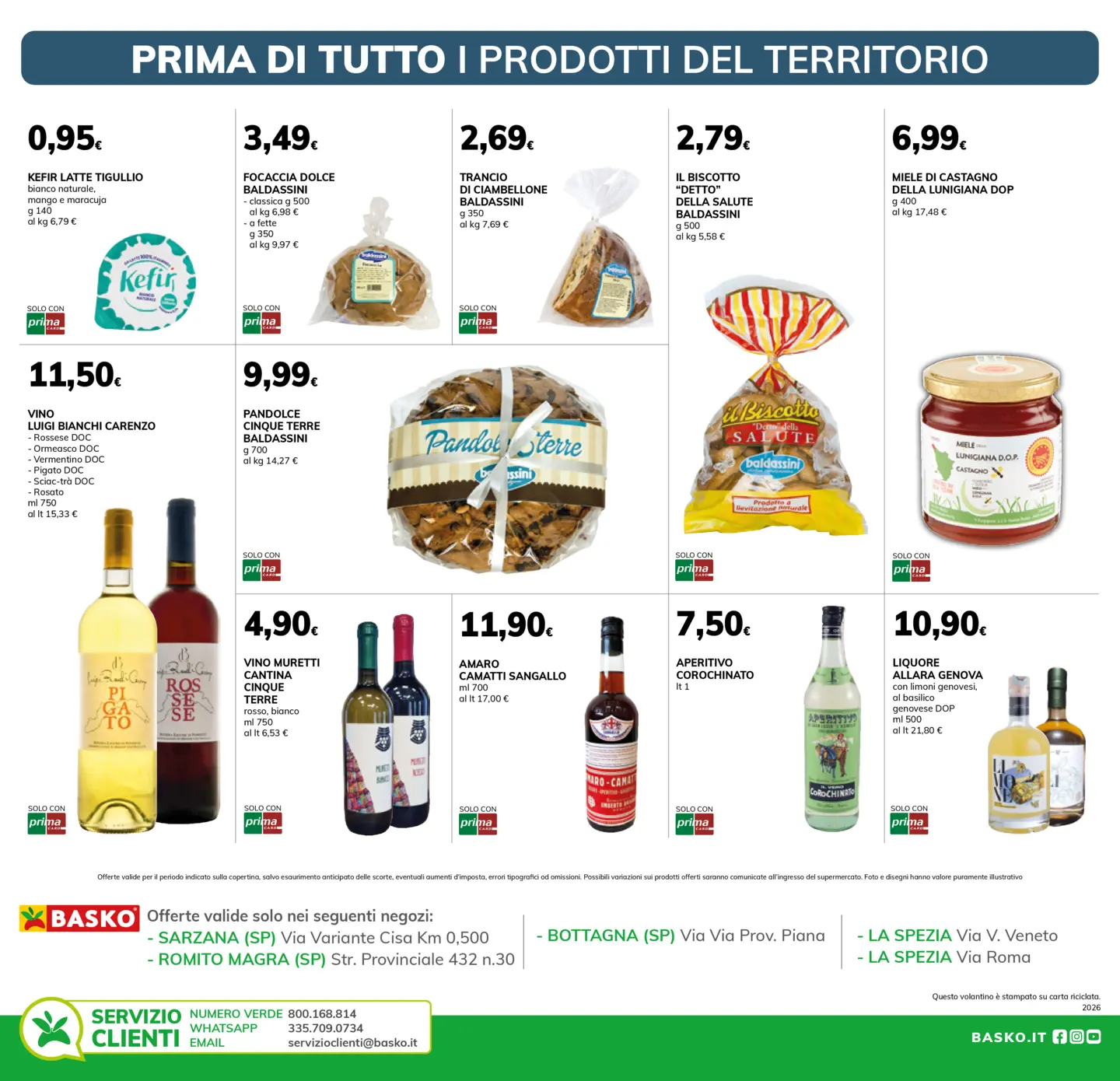 basko - Volantino Basko - Localismi Spezia valido dal 10/03/2026 al 23/03/2026 - page: 4