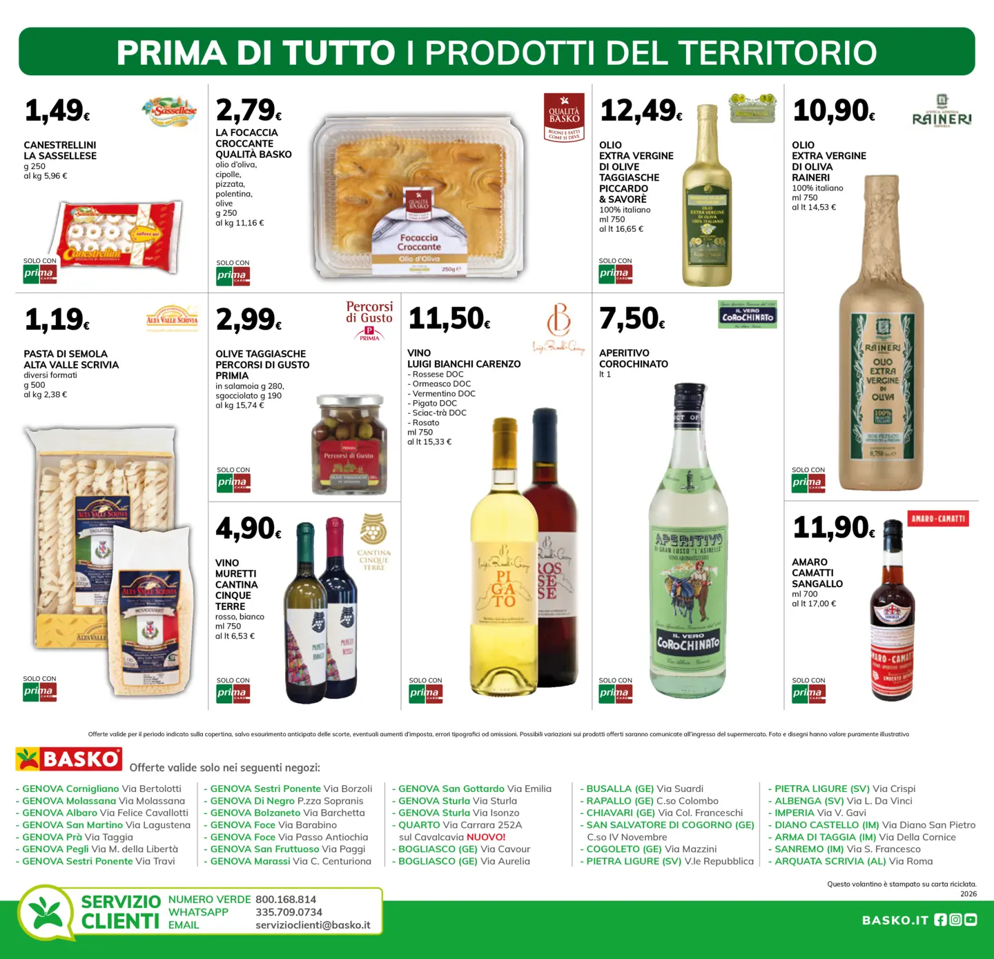 basko - Volantino Basko - Localismo Genova valido dal 10/03/2026 al 23/03/2026 - page: 4