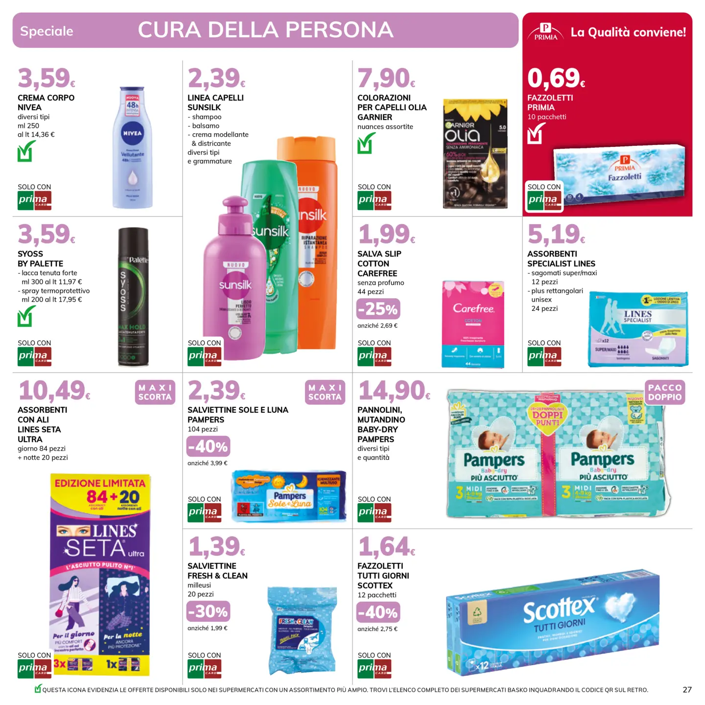 basko - Volantino Basko - Più Bassi valido dal 10/03/2026 al 23/03/2026 - page: 27