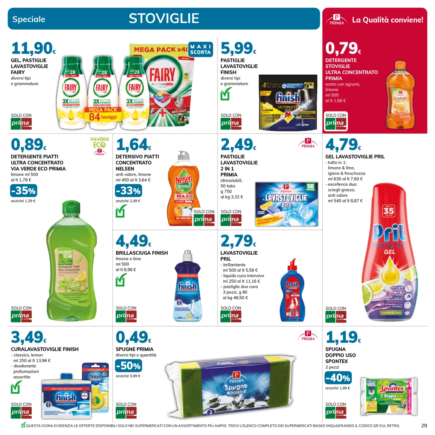 basko - Volantino Basko - Più Bassi valido dal 10/03/2026 al 23/03/2026 - page: 29
