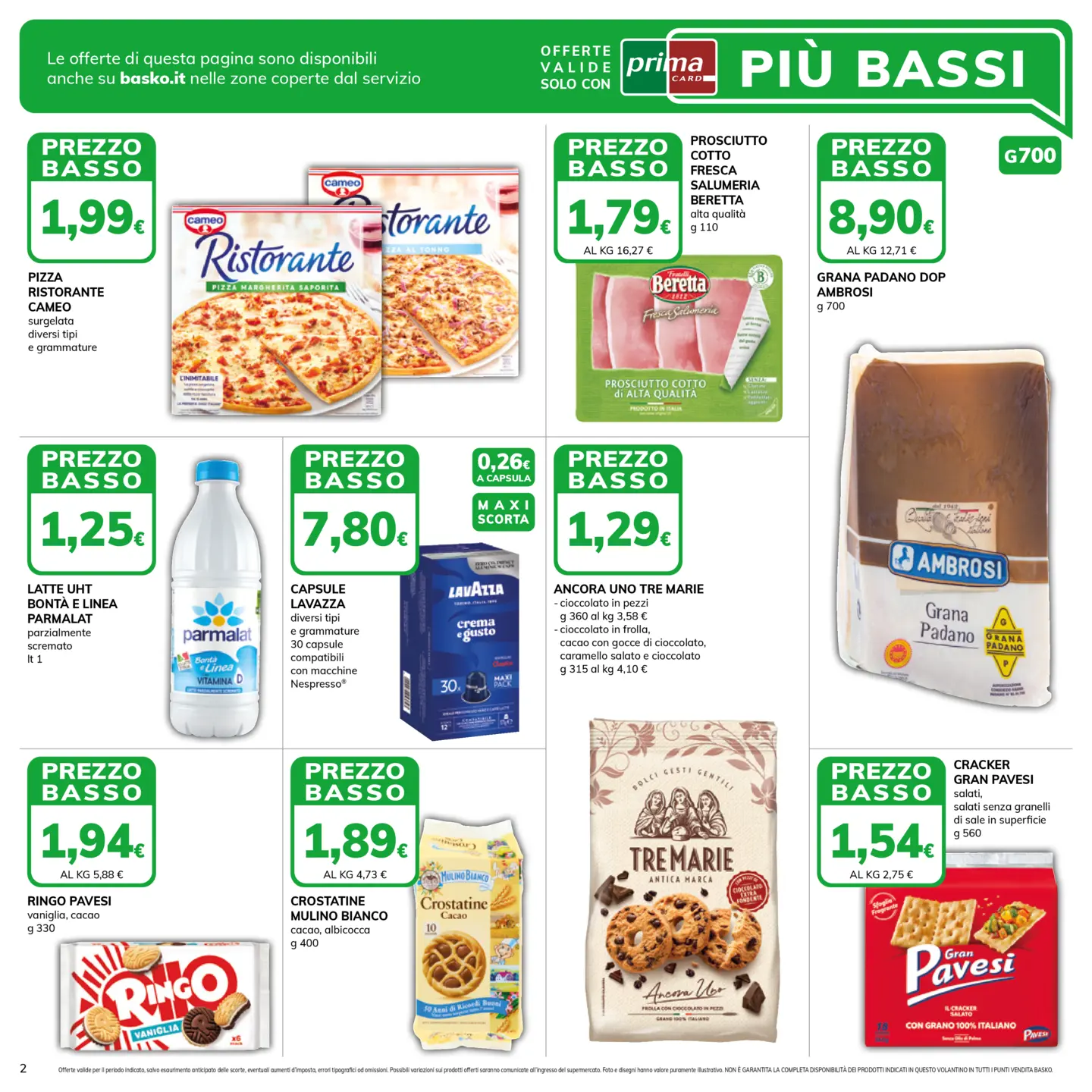 basko - Volantino Basko - Più Bassi valido dal 10/03/2026 al 23/03/2026 - page: 2