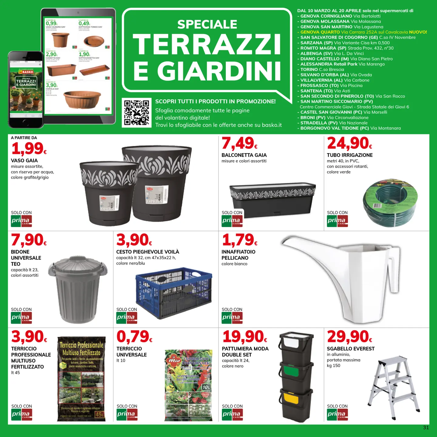 basko - Volantino Basko - Più Bassi valido dal 10/03/2026 al 23/03/2026 - page: 31