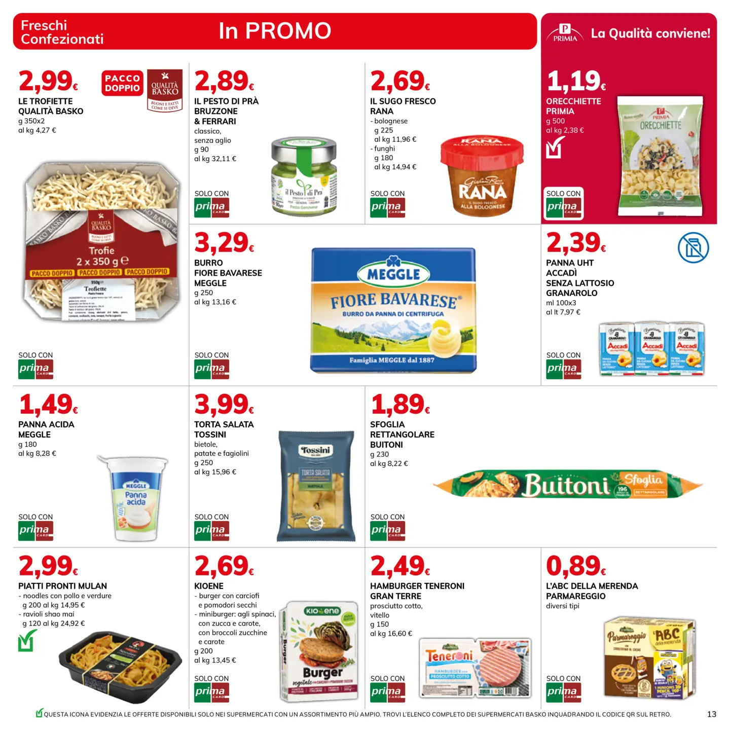 basko - Volantino Basko - Più Bassi valido dal 10/03/2026 al 23/03/2026 - page: 13