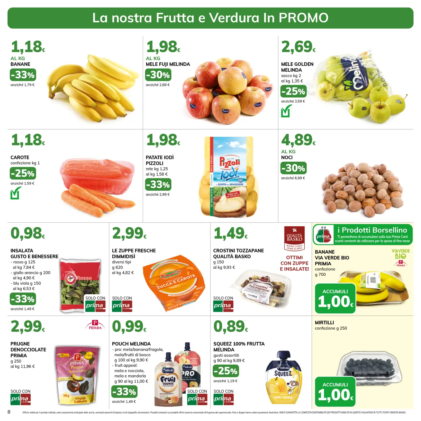 basko - Volantino Basko - Più Bassi valido dal 10/03/2026 al 23/03/2026 - page: 8