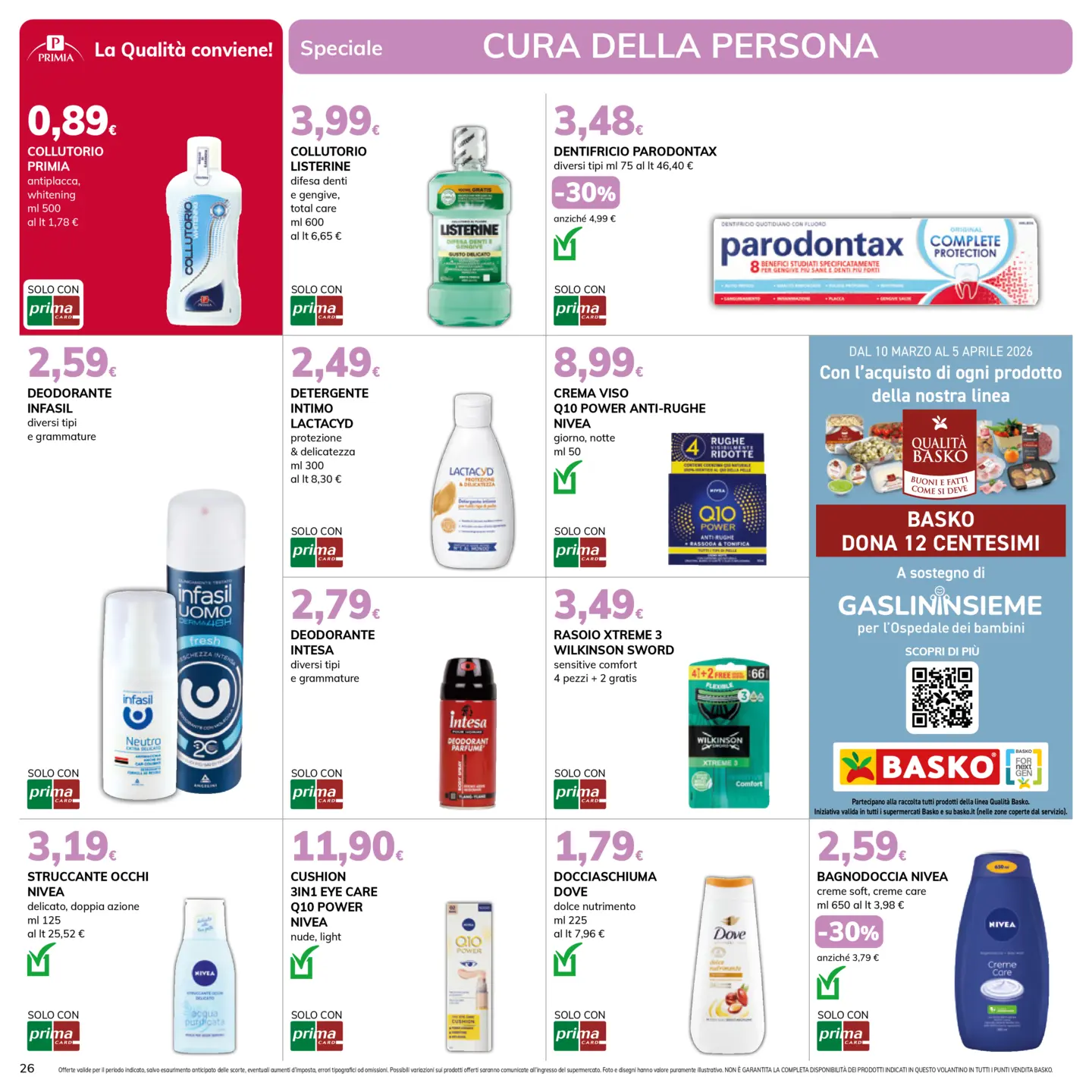 basko - Volantino Basko - Più Bassi valido dal 10/03/2026 al 23/03/2026 - page: 26