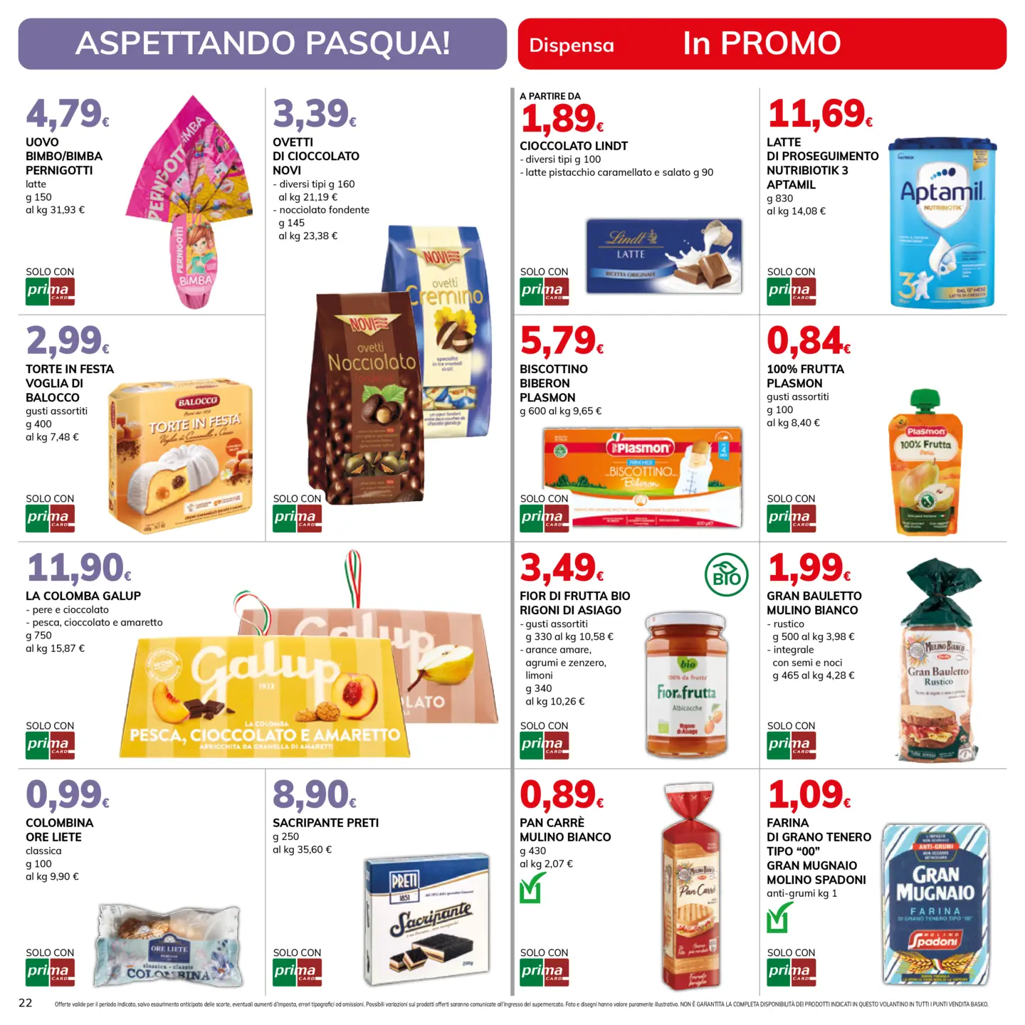 basko - Volantino Basko - Più Bassi valido dal 10/03/2026 al 23/03/2026 - page: 22