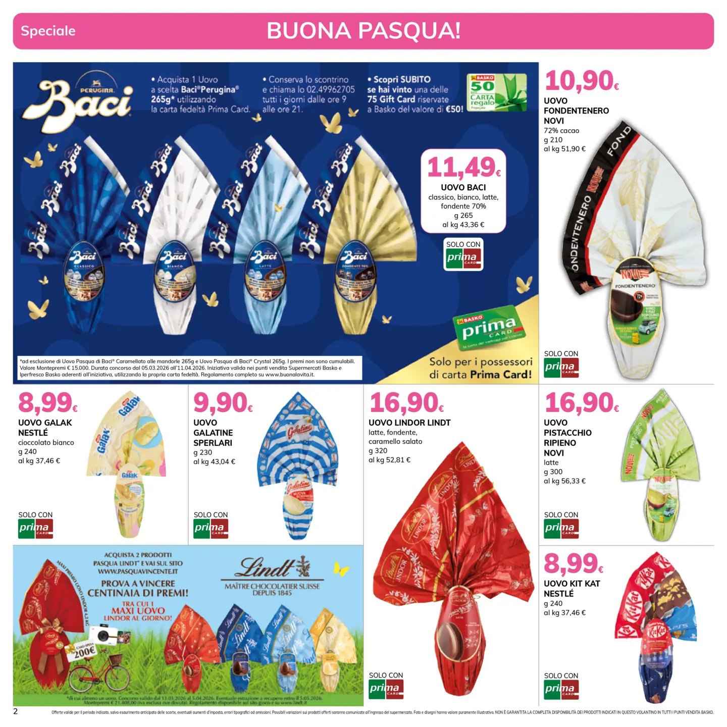 basko - Volantino Basko - Pasqua valido dal 24/03/2026 al 05/04/2026 - page: 2