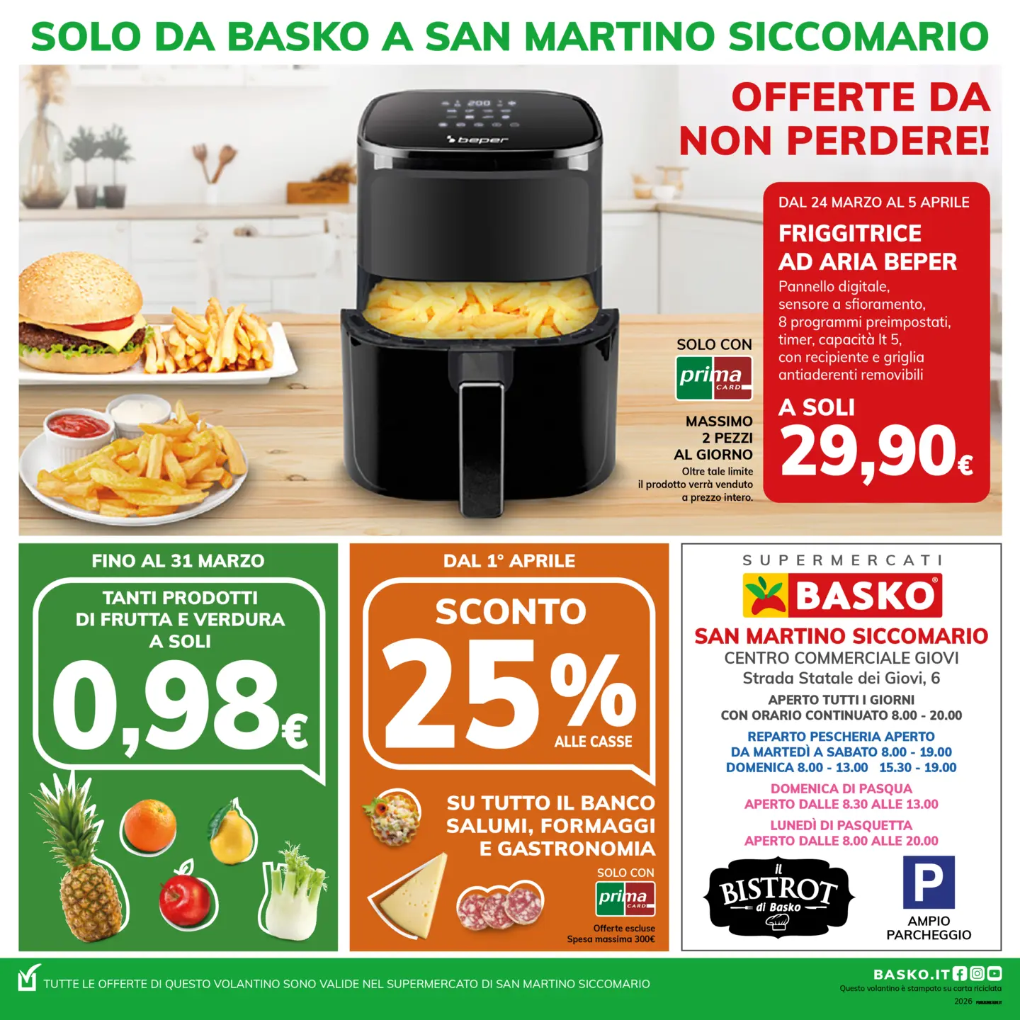 basko - Volantino Basko - Pasqua valido dal 24/03/2026 al 05/04/2026 - page: 32