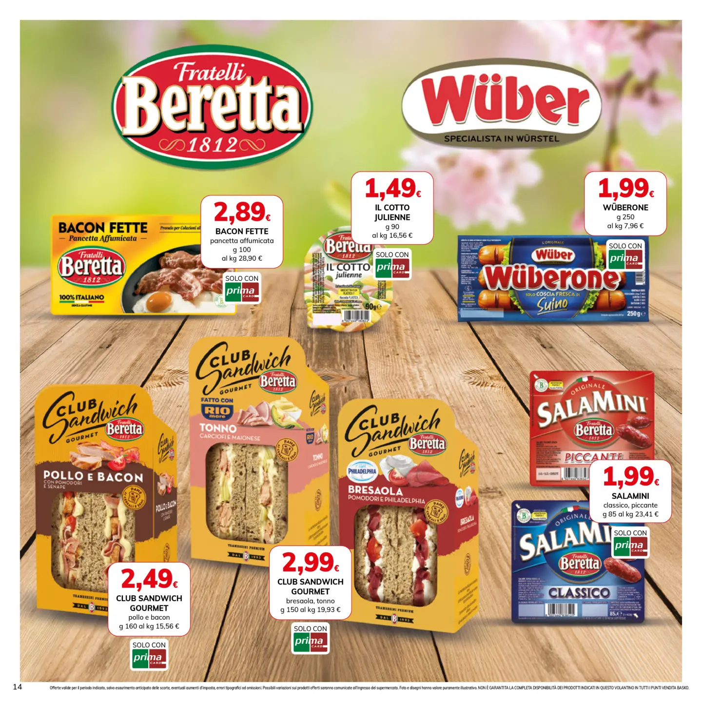 basko - Volantino attuale di Basko valido dal martedì 21/04/2026 al mercoledì 06/05/2026 - page: 14