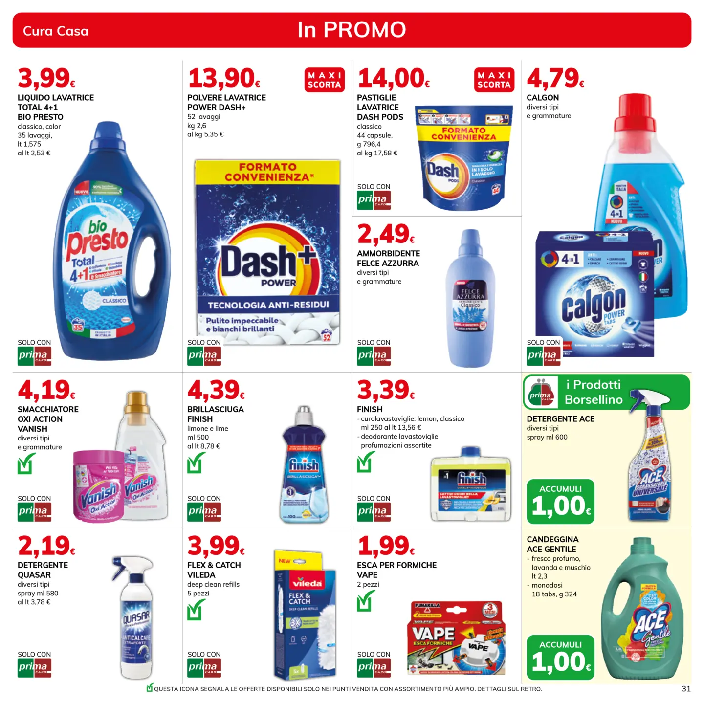 basko - Volantino attuale di Basko valido dal martedì 21/04/2026 al mercoledì 06/05/2026 - page: 31