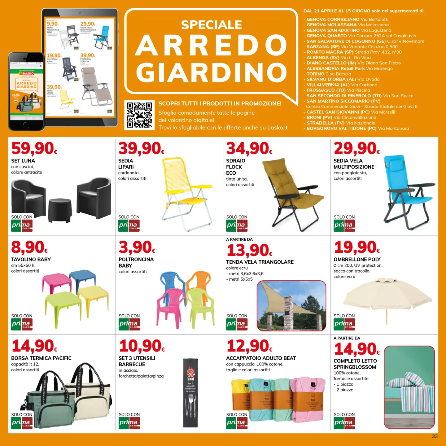 basko - Volantino attuale di Basko valido dal martedì 21/04/2026 al mercoledì 06/05/2026 - page: 33
