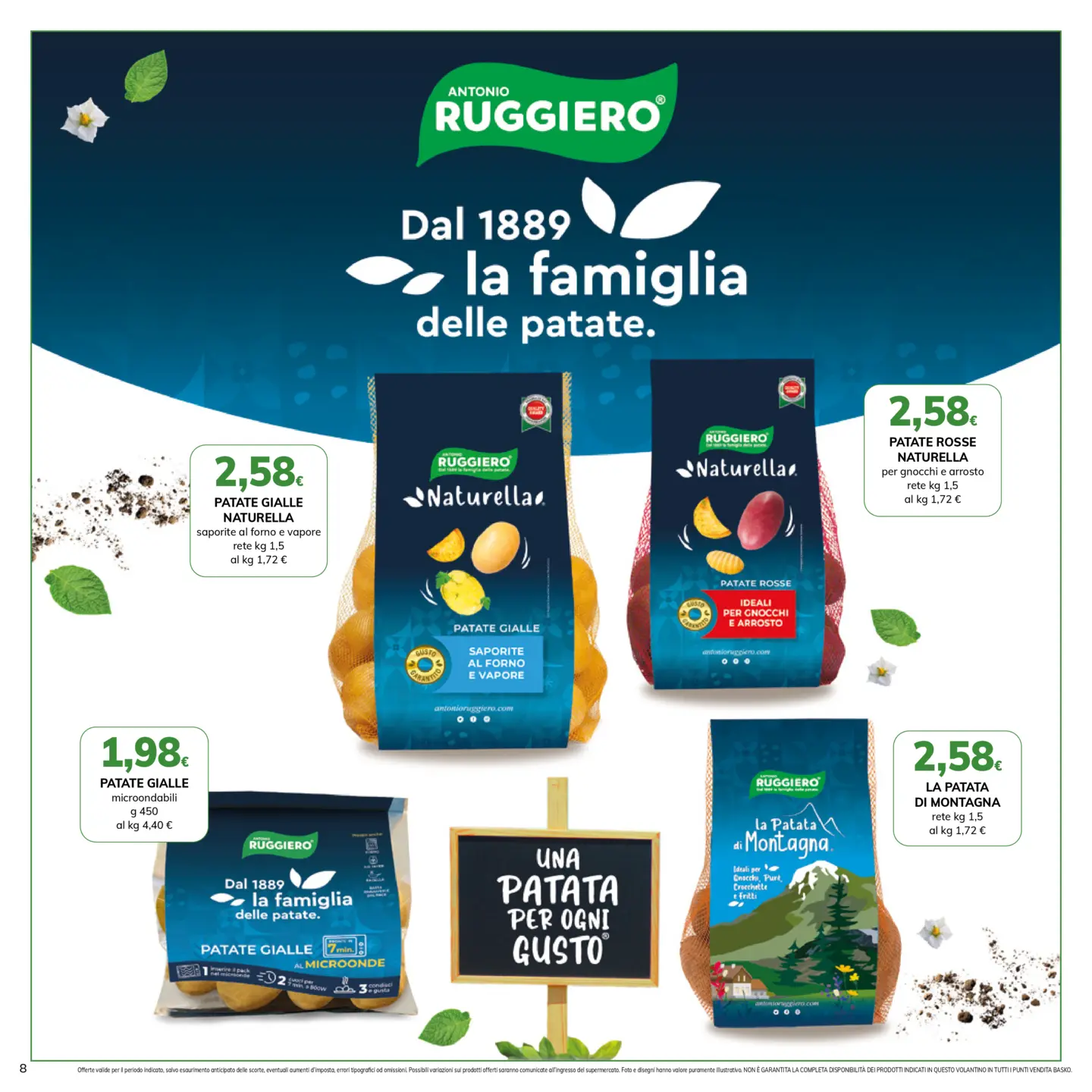 basko - Volantino attuale di Basko valido dal martedì 21/04/2026 al mercoledì 06/05/2026 - page: 8