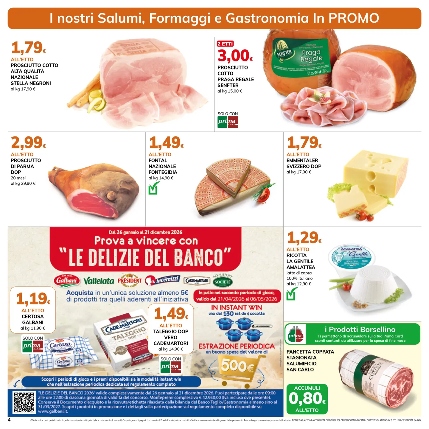 basko - Volantino attuale di Basko valido dal martedì 21/04/2026 al mercoledì 06/05/2026 - page: 4