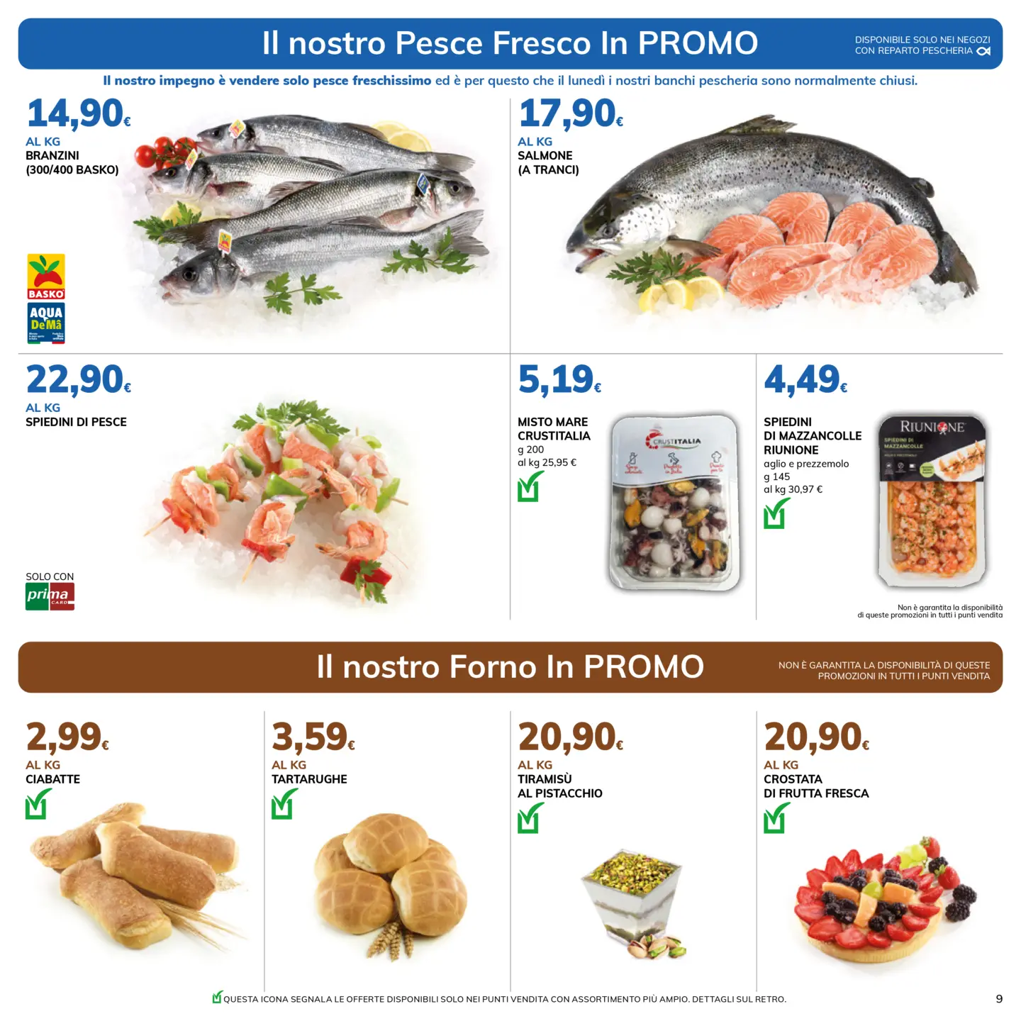 basko - Volantino attuale di Basko valido dal martedì 21/04/2026 al mercoledì 06/05/2026 - page: 9