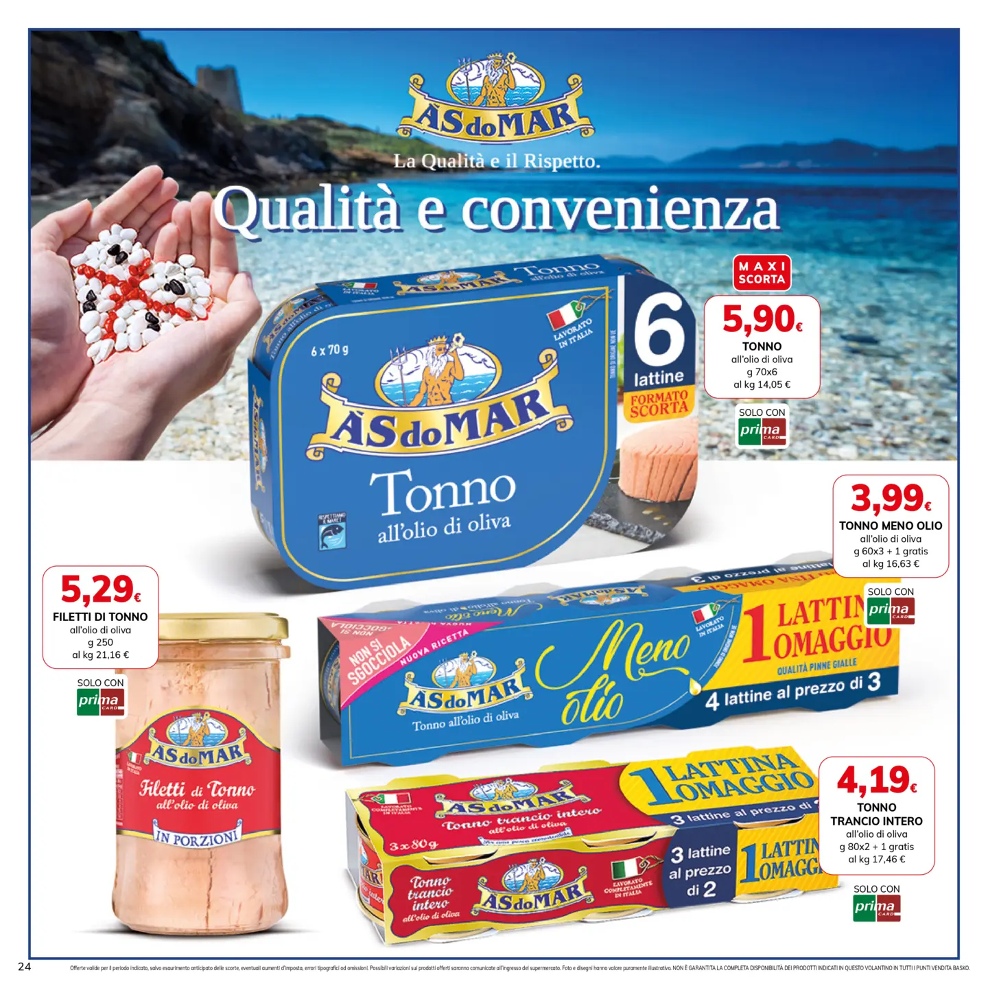 basko - Volantino attuale di Basko valido dal martedì 21/04/2026 al mercoledì 06/05/2026 - page: 24