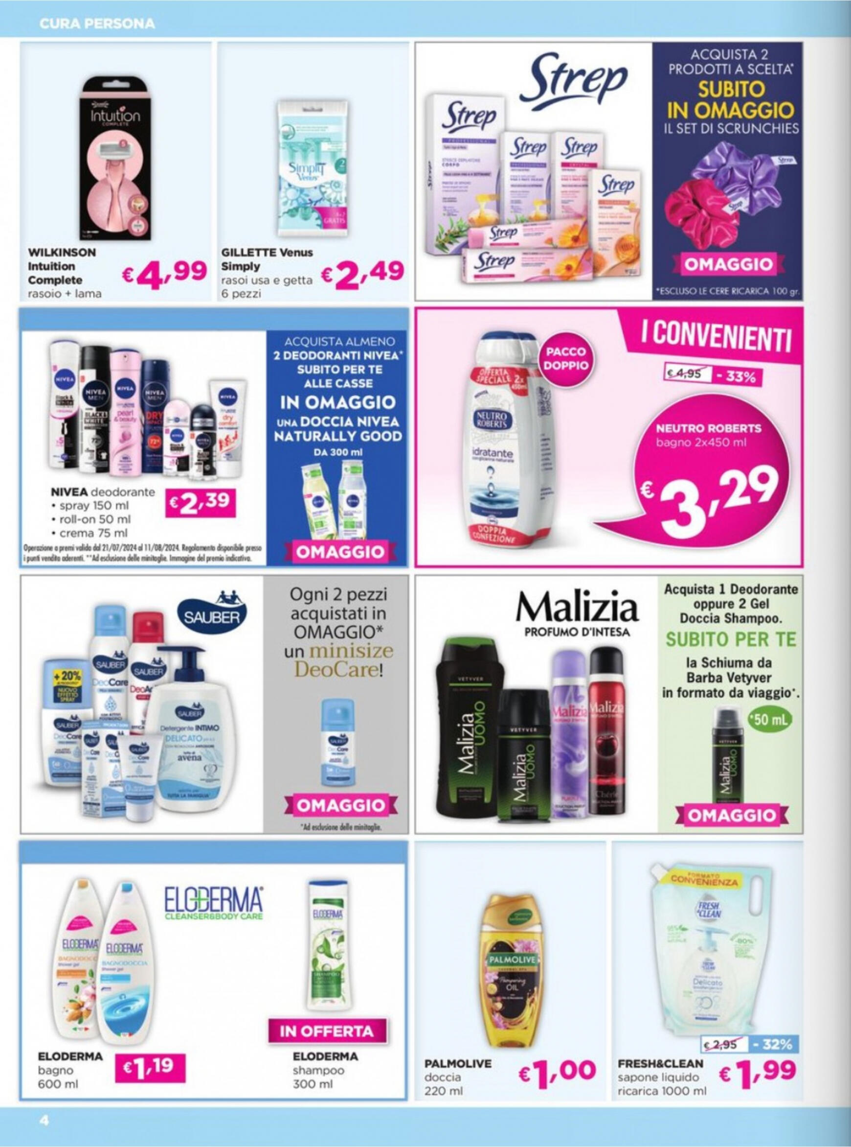 saponi-e-profumi - Nuovo volantino Saponi e Profumi 25.07. - 11.08. - page: 4