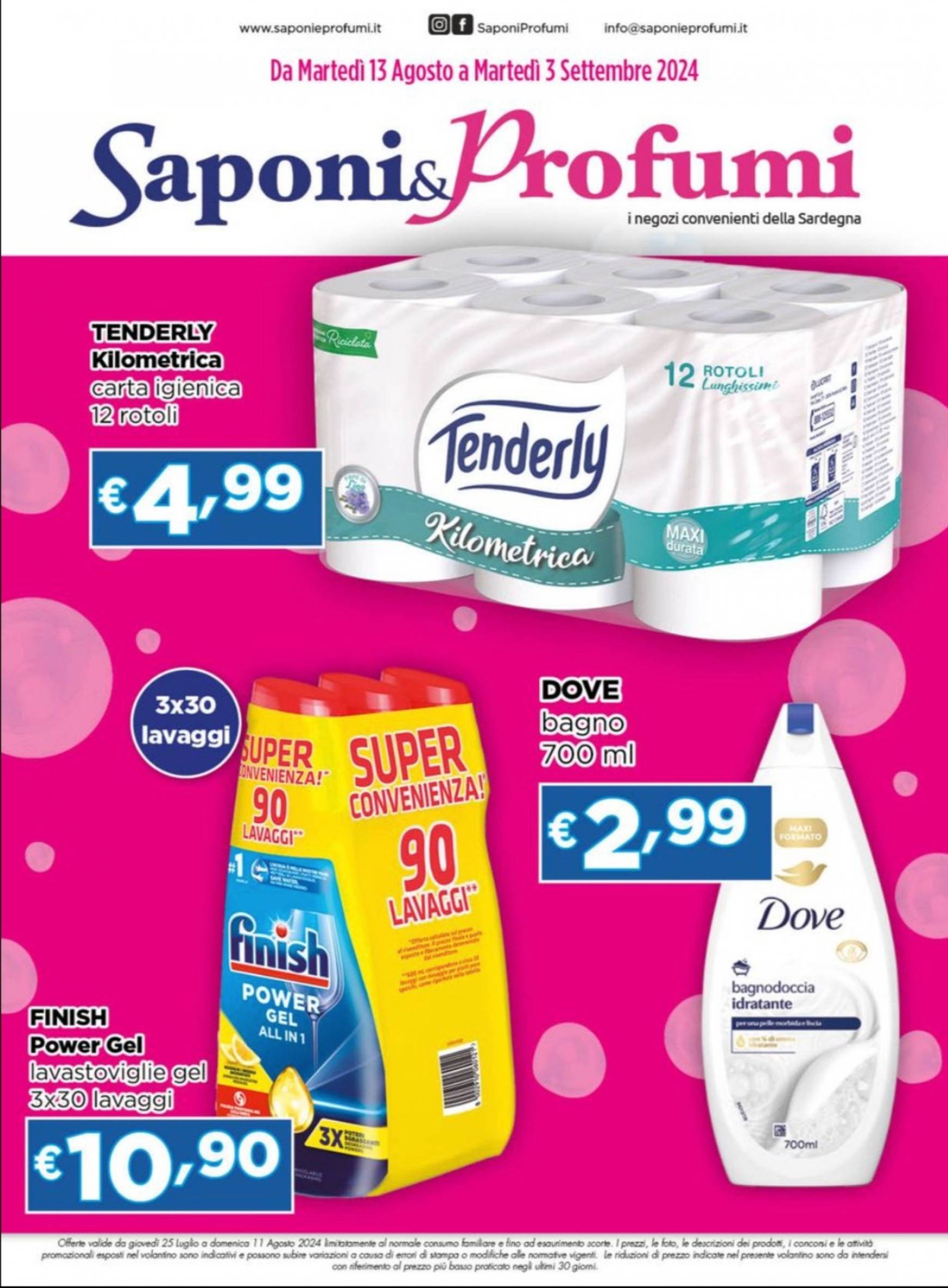 saponi-e-profumi - Nuovo volantino Saponi e Profumi 13.08. - 03.09.