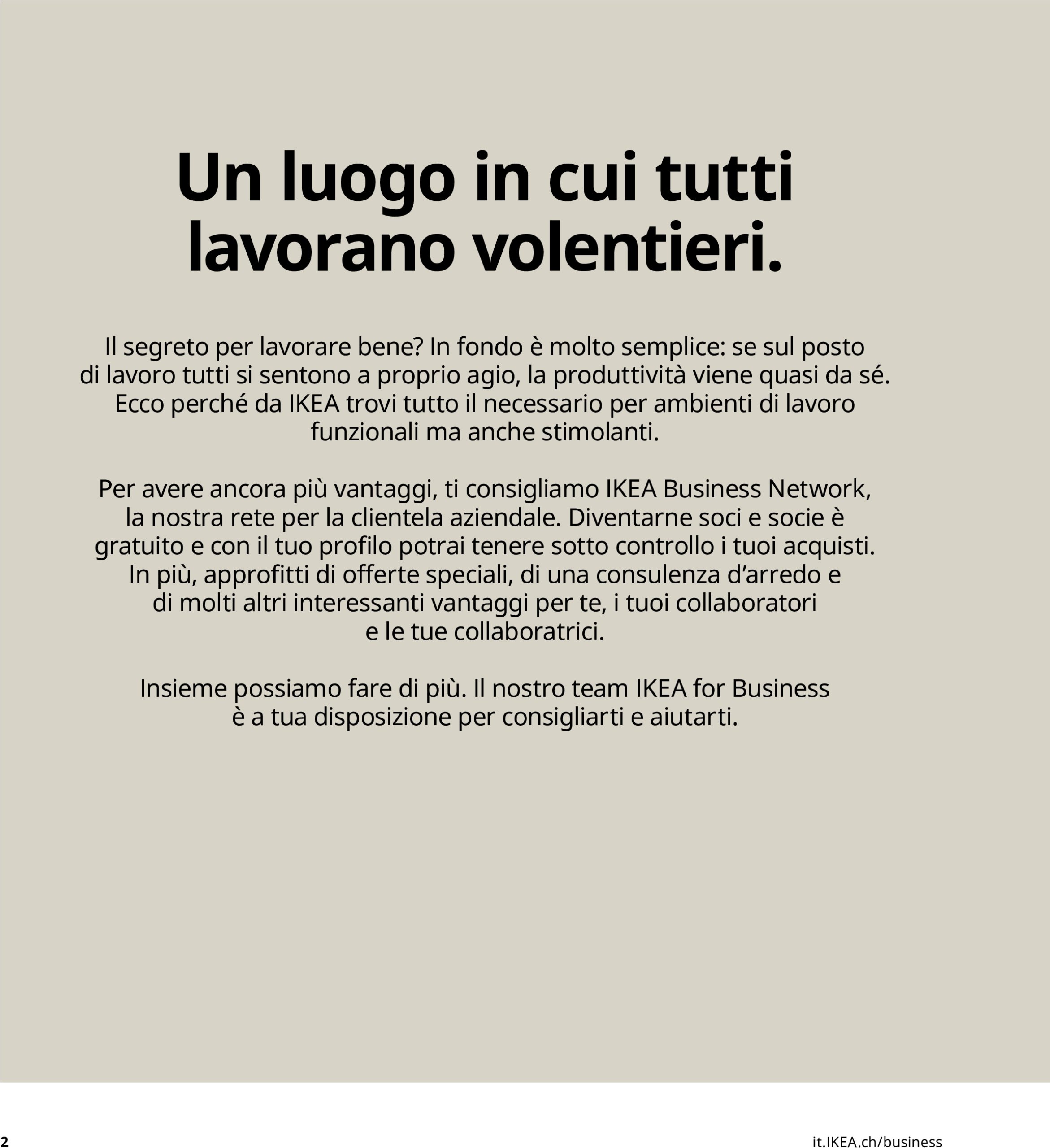 ikea - Volantino IKEA - Business valido dal 01/01 al 31/12 - page: 2