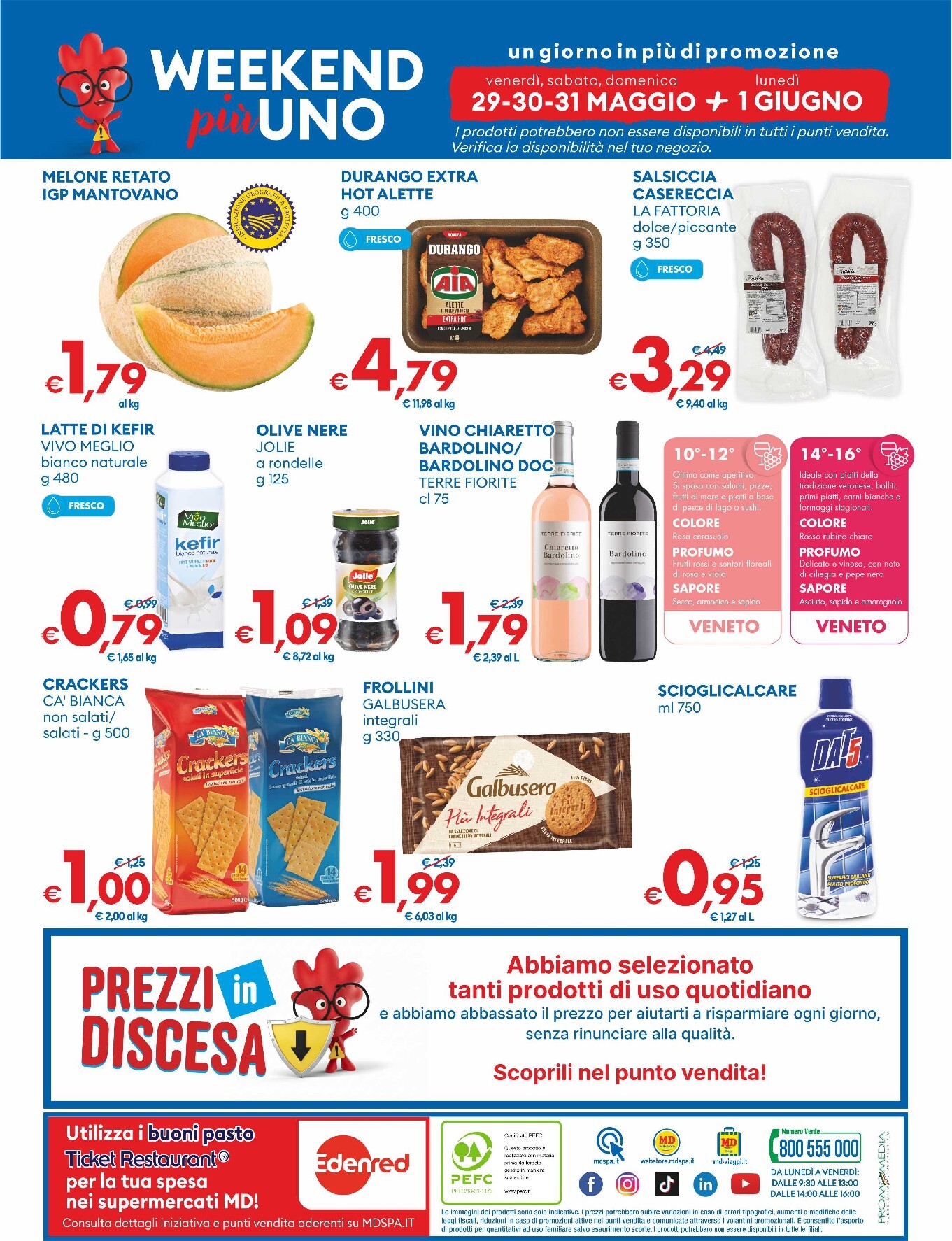md-discount - Volantino futuro MD valido dal martedì 19/05/2026 al domenica 31/05/2026 - page: 32