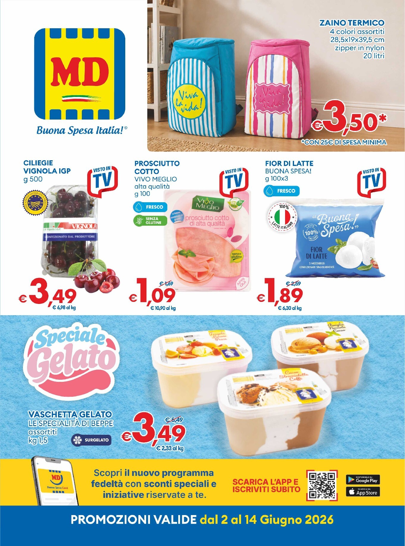md-discount - Volantino futuro MD valido dal martedì 02/06/2026 al domenica 14/06/2026 - page: 1