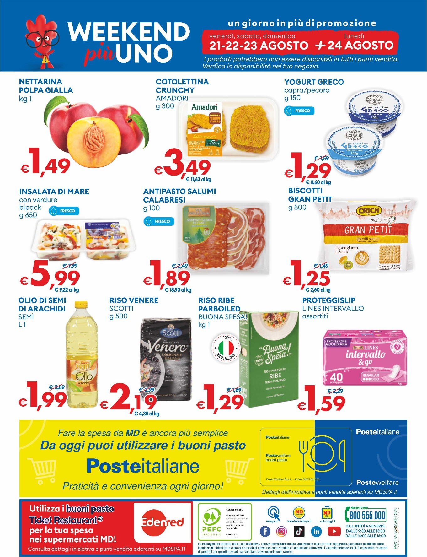 md-discount - Volantino futuro MD valido dal martedì 11/08/2026 al domenica 23/08/2026 - page: 33