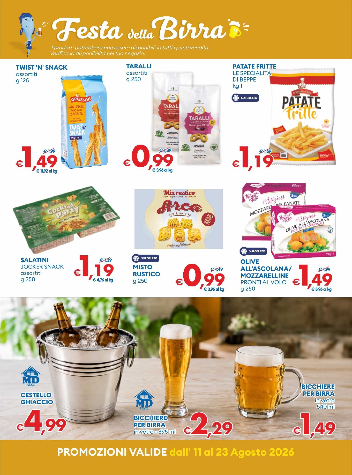 md-discount - Volantino futuro MD valido dal martedì 11/08/2026 al domenica 23/08/2026 - page: 8