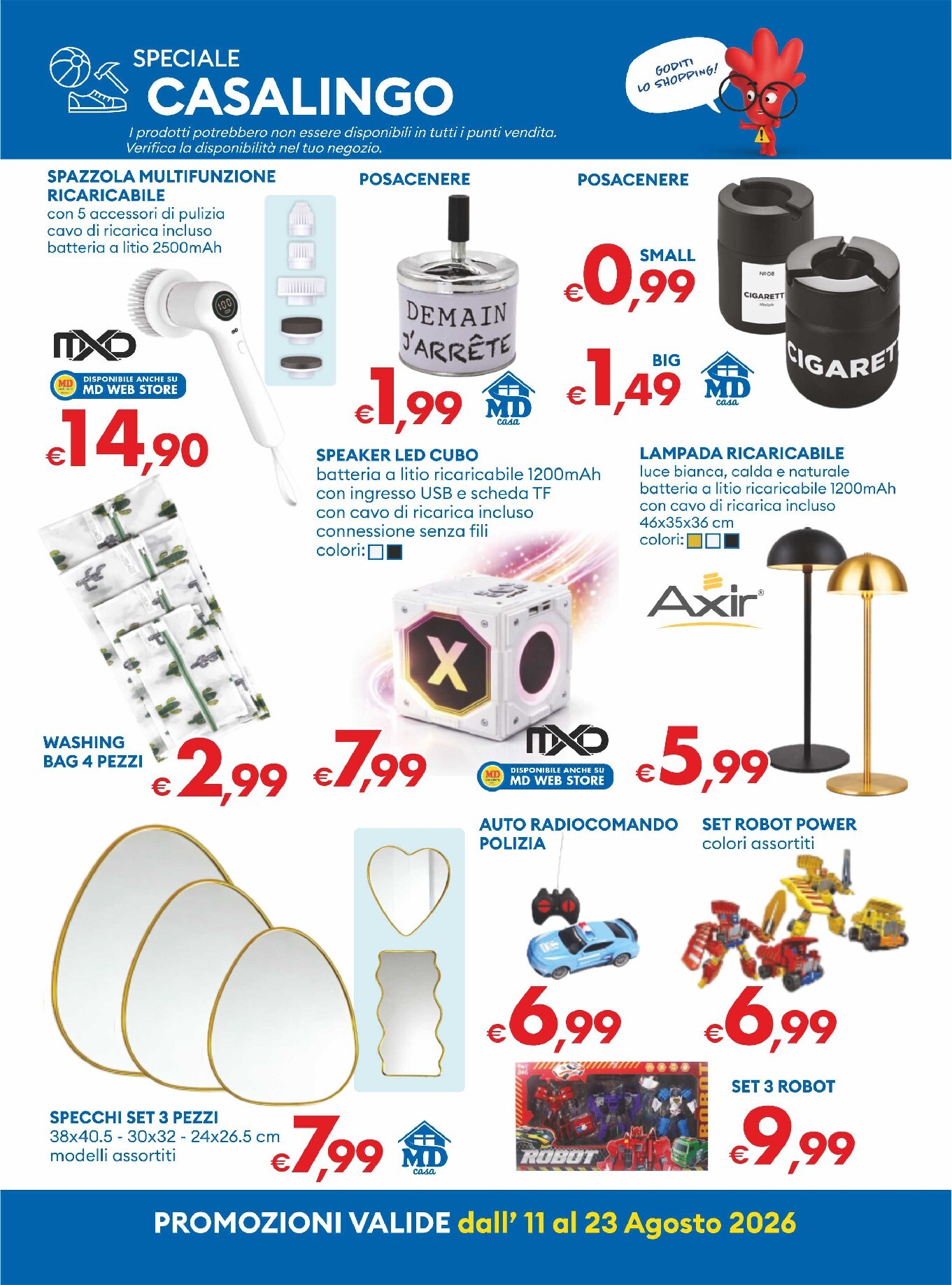 md-discount - Volantino futuro MD valido dal martedì 11/08/2026 al domenica 23/08/2026 - page: 29