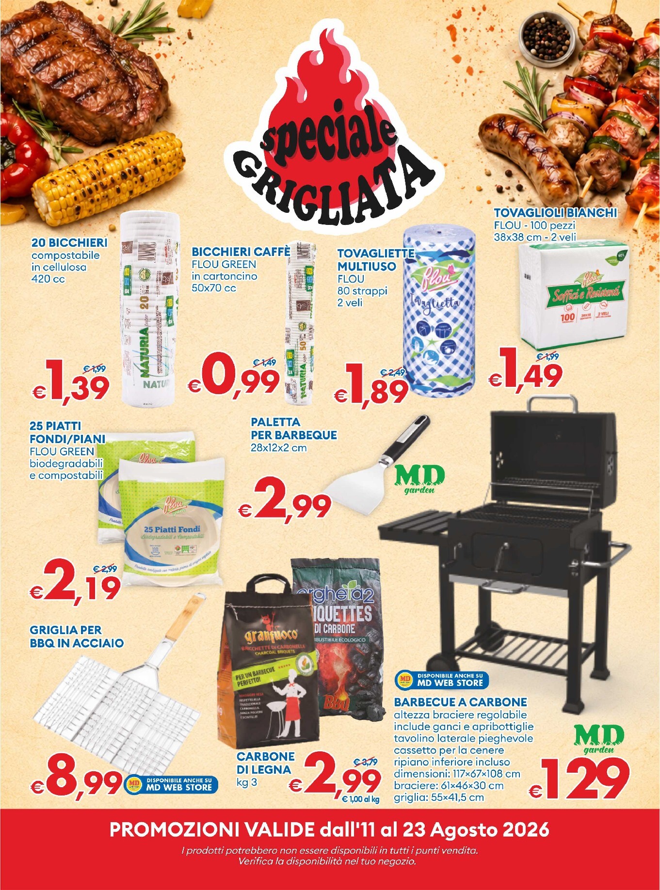 md-discount - Volantino futuro MD valido dal martedì 11/08/2026 al domenica 23/08/2026 - page: 5