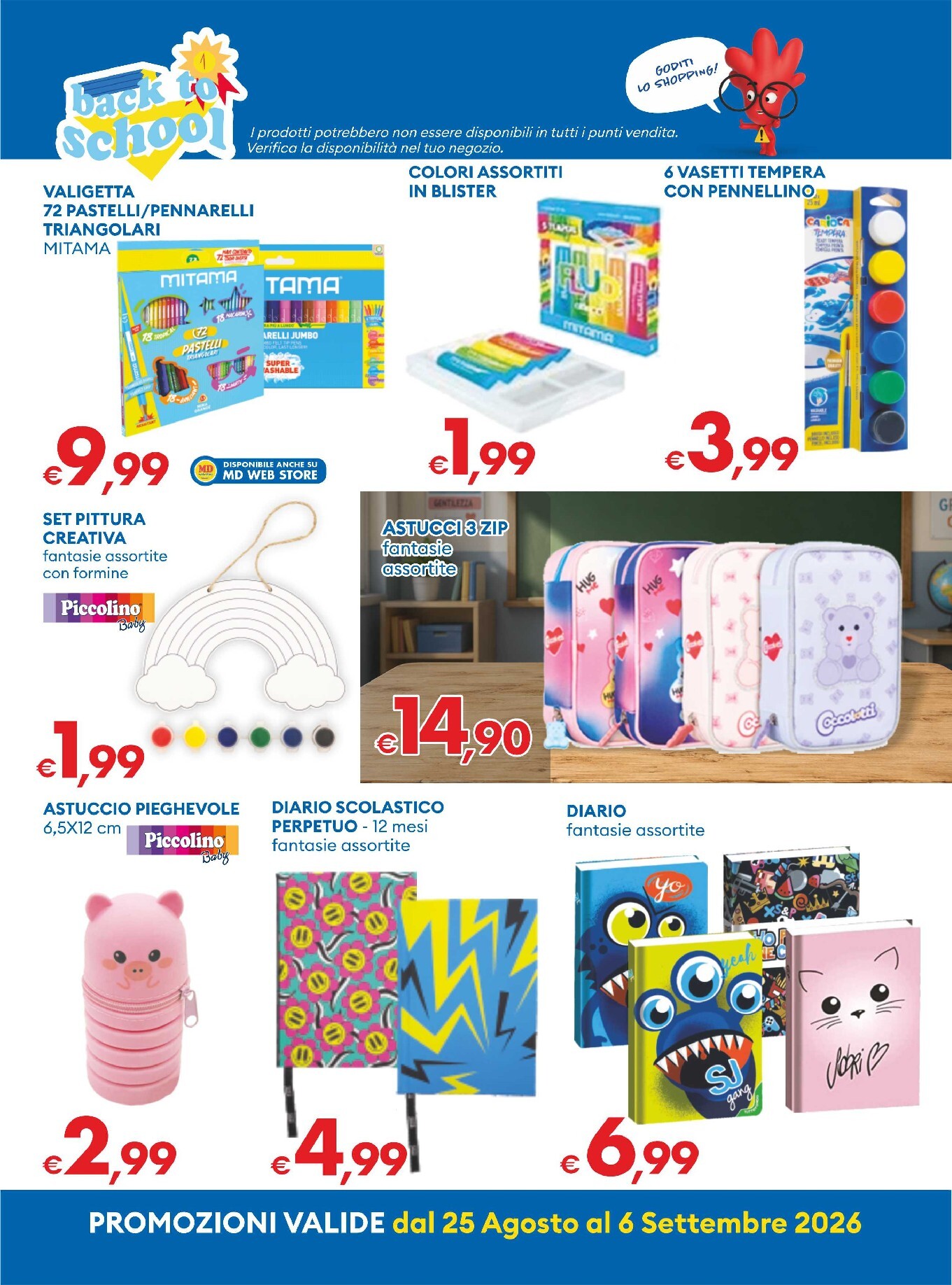 md-discount - Volantino attuale di MD valido dal martedì 25/08/2026 al domenica 06/09/2026 - page: 26