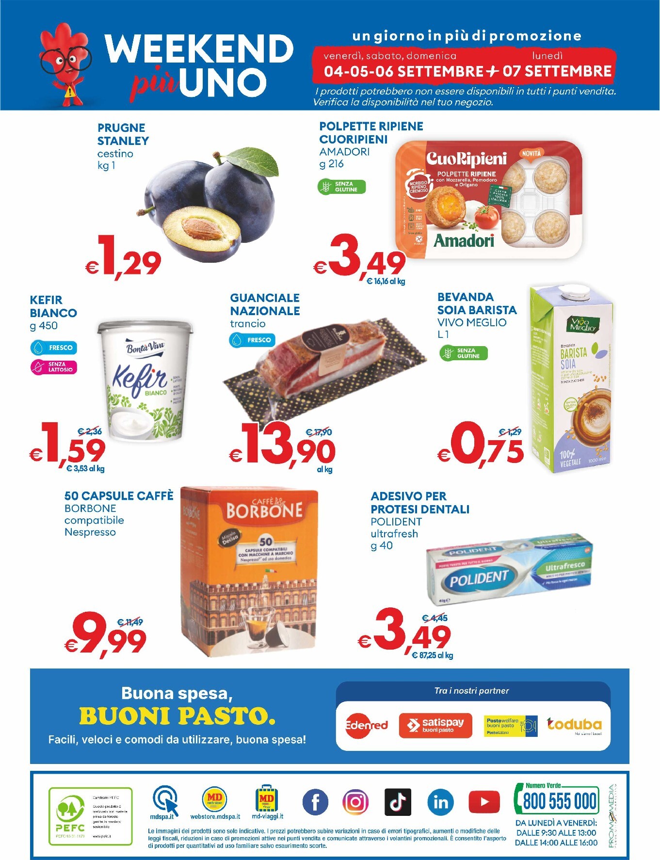 md-discount - Volantino attuale di MD valido dal martedì 25/08/2026 al domenica 06/09/2026 - page: 34