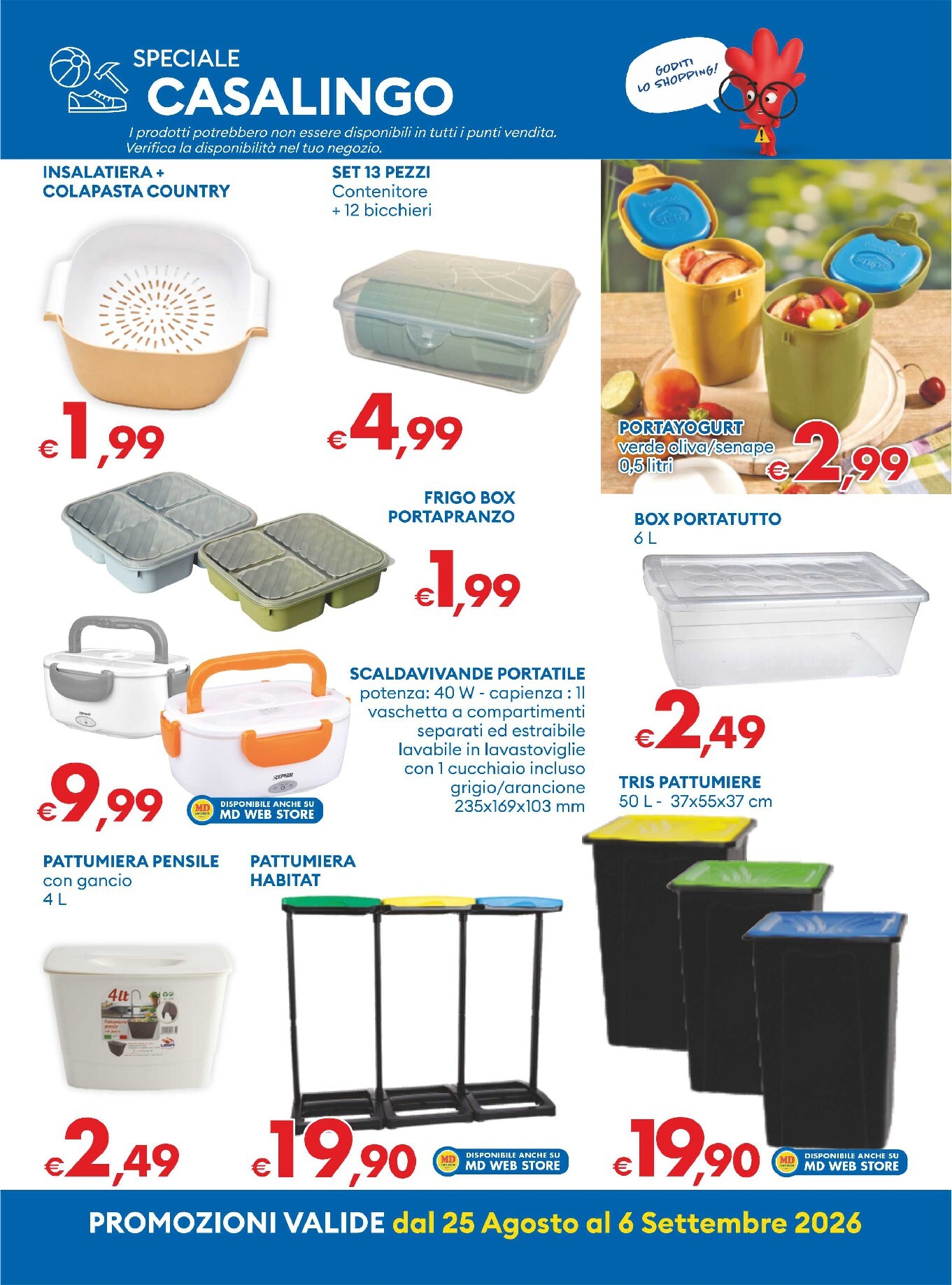 md-discount - Volantino attuale di MD valido dal martedì 25/08/2026 al domenica 06/09/2026 - page: 30