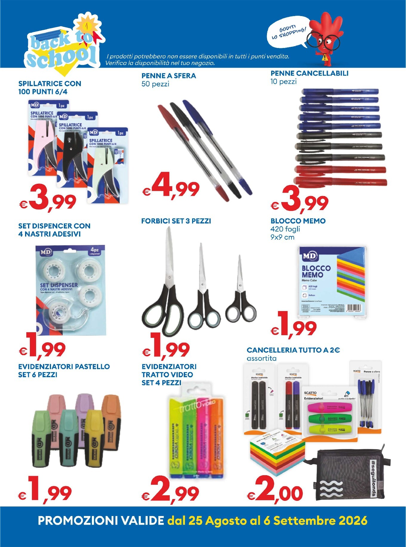 md-discount - Volantino attuale di MD valido dal martedì 25/08/2026 al domenica 06/09/2026 - page: 29