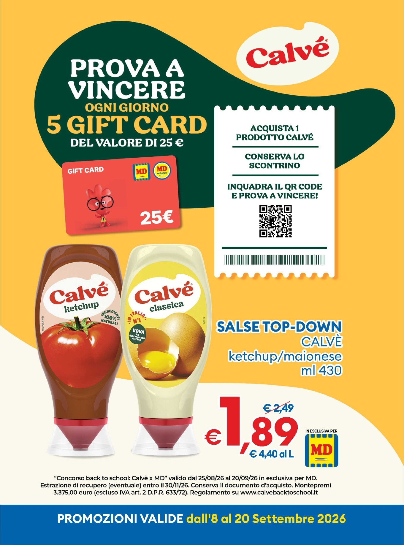 md-discount - Volantino attuale di MD valido dal martedì 08/09/2026 al domenica 20/09/2026 - page: 22
