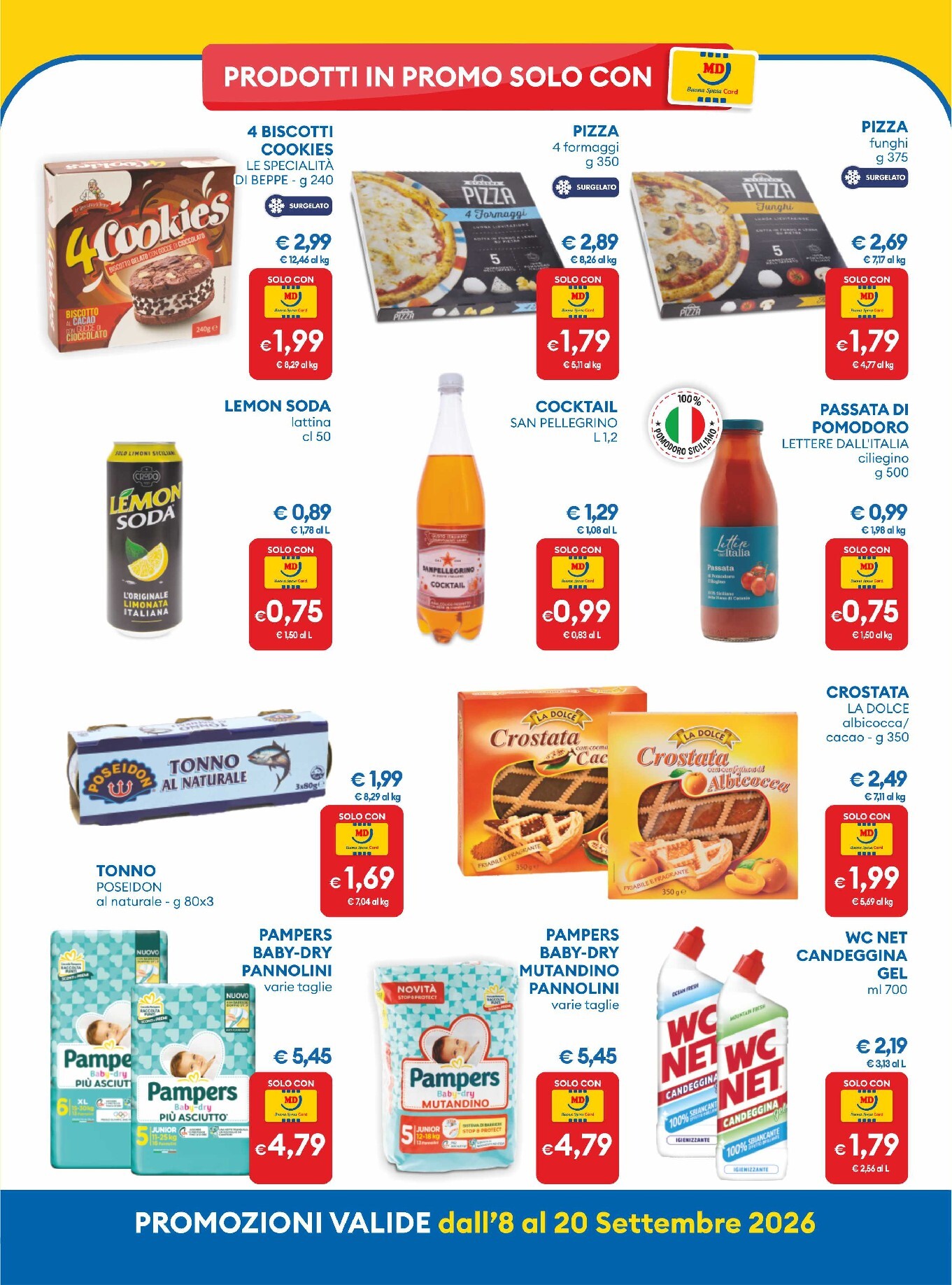 md-discount - Volantino attuale di MD valido dal martedì 08/09/2026 al domenica 20/09/2026 - page: 12
