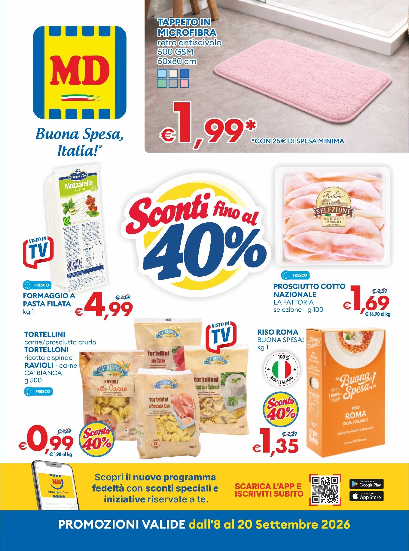 md-discount - Volantino attuale di MD valido dal martedì 08/09/2026 al domenica 20/09/2026