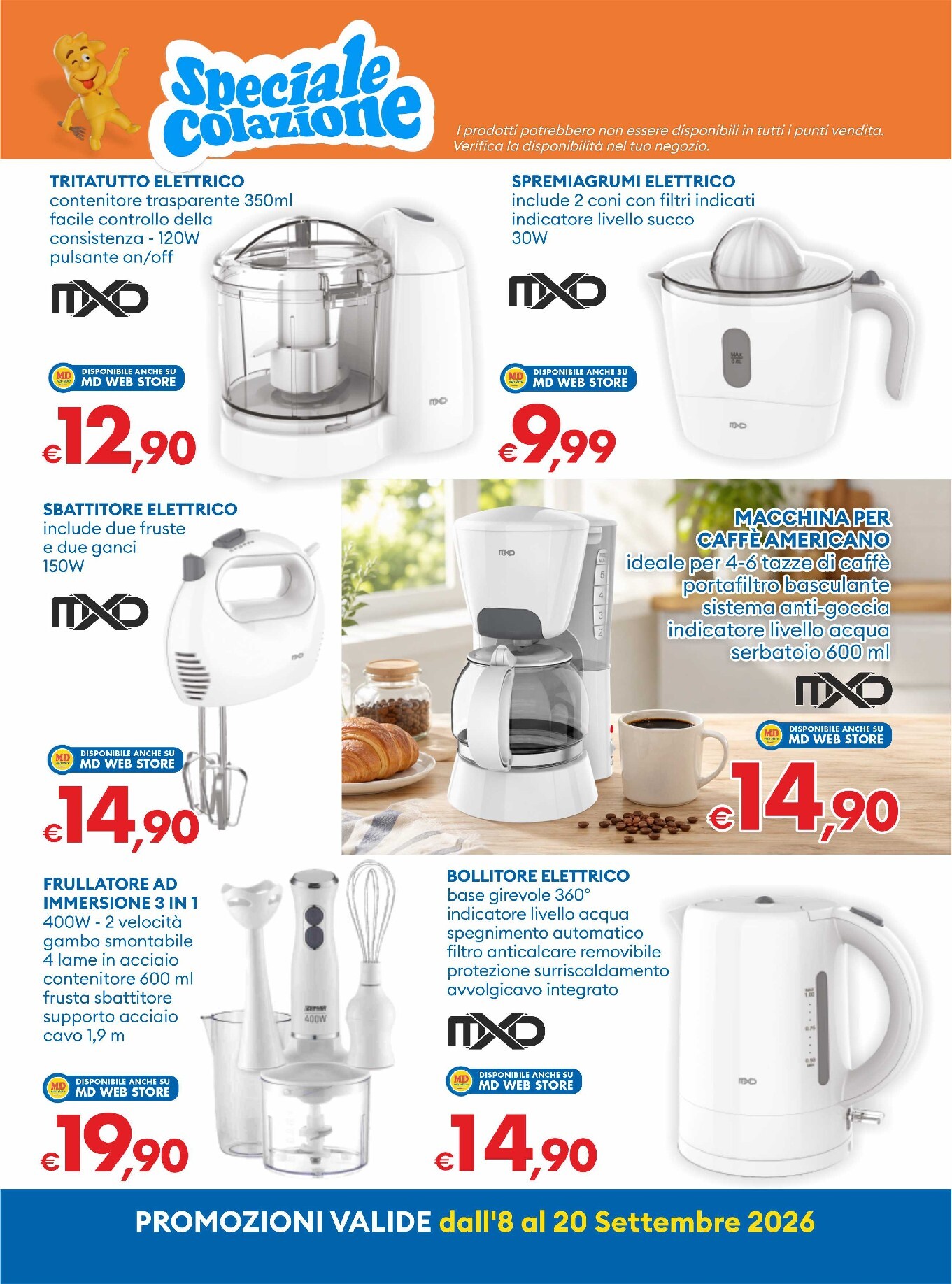 md-discount - Volantino attuale di MD valido dal martedì 08/09/2026 al domenica 20/09/2026 - page: 16