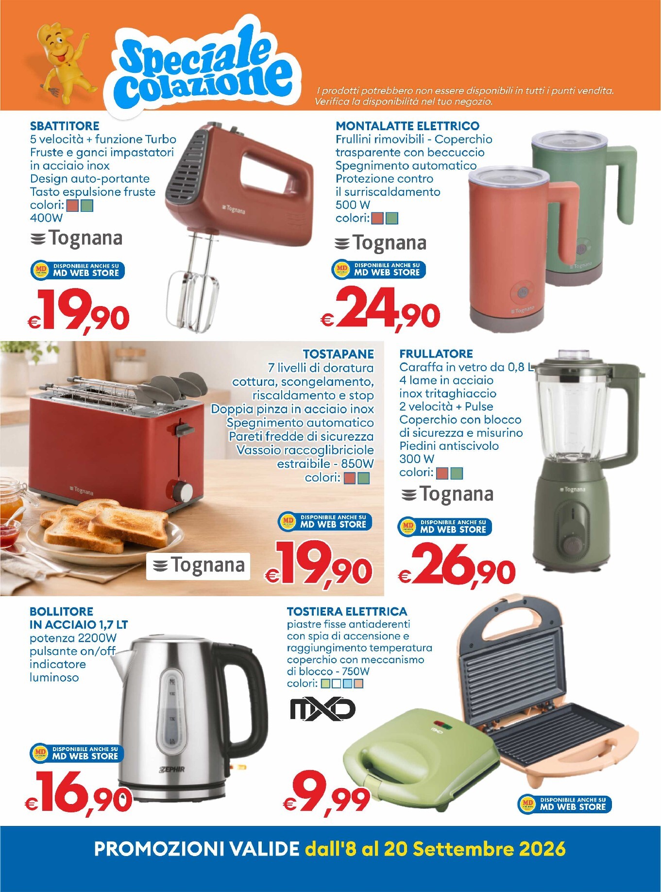 md-discount - Volantino attuale di MD valido dal martedì 08/09/2026 al domenica 20/09/2026 - page: 17