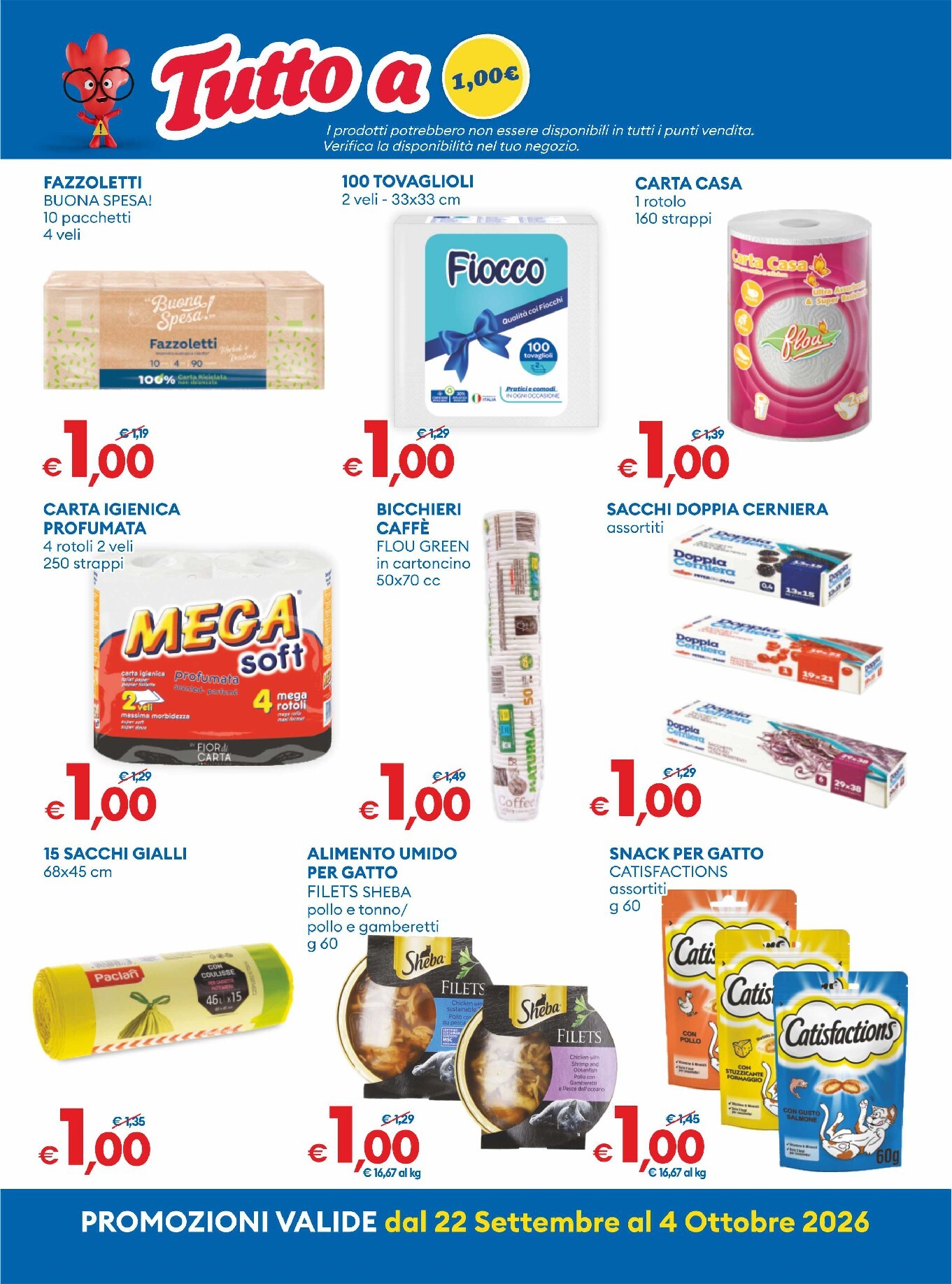 md-discount - Volantino futuro MD valido dal martedì 22/09/2026 al domenica 04/10/2026 - page: 7