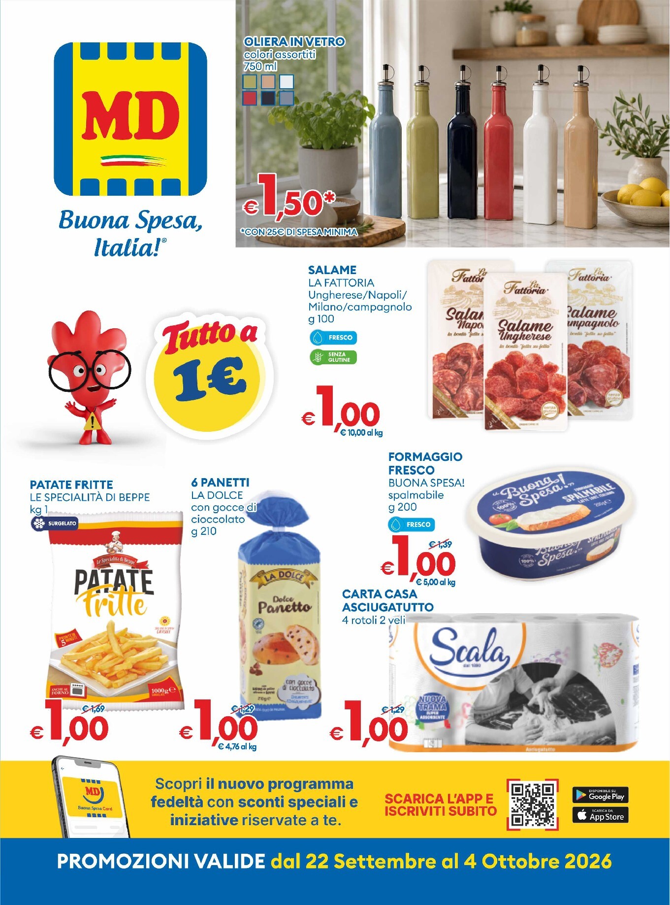 md-discount - Volantino futuro MD valido dal martedì 22/09/2026 al domenica 04/10/2026